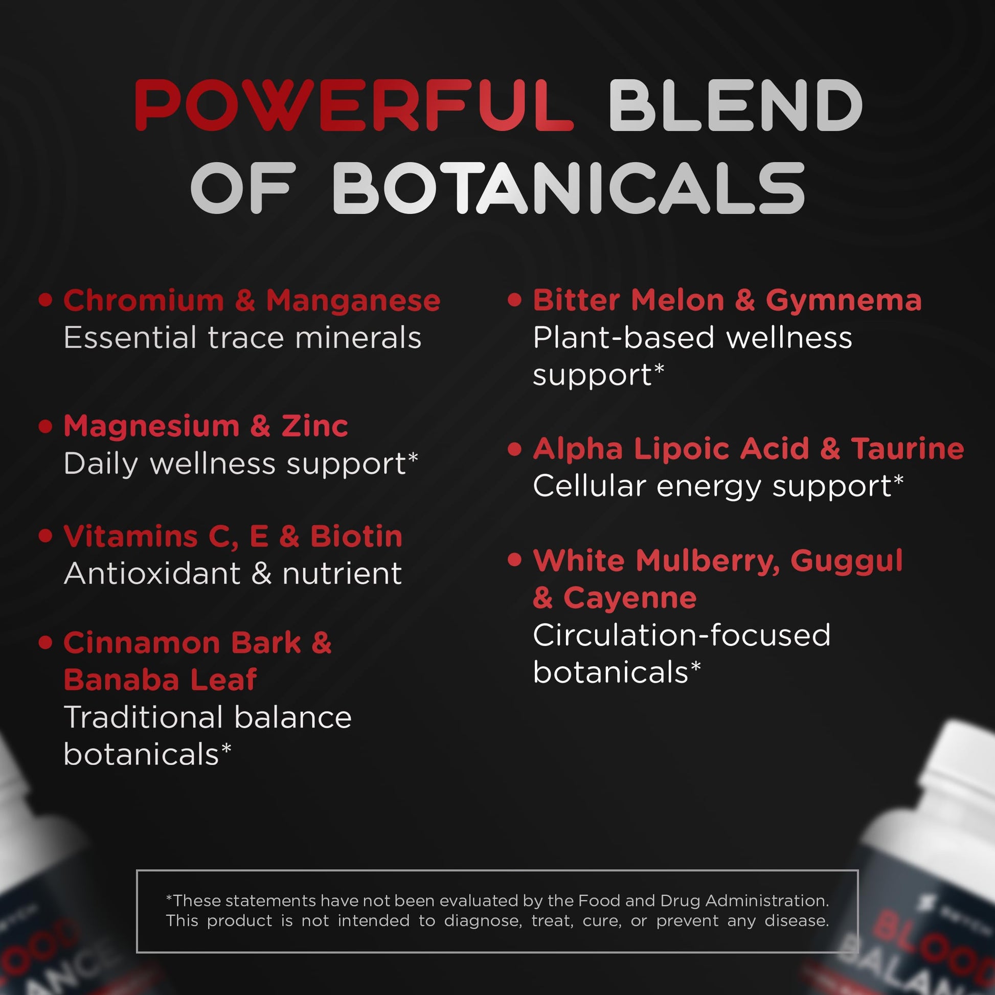 Blood Balance Supplement for Healthy Blood Support, Circulation, Metabolism & Vitality | Energy Formula with Premium Ingredients | Holistic Products to Support Cardiovascular Function – 60 Capsules SWYCH uk supplements