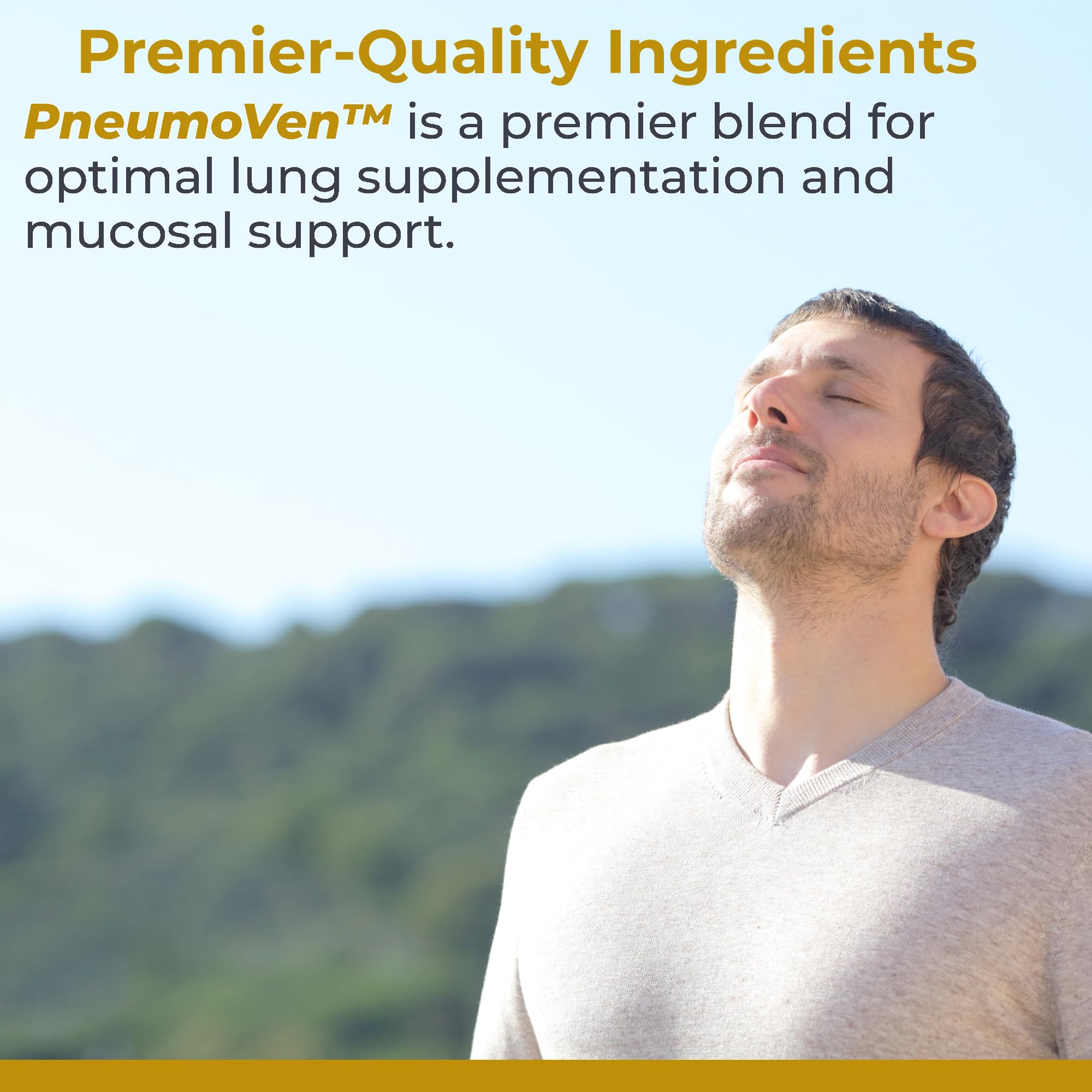 Premier Research Labs PneumoVen - Lung Support Supplement w/Bromelain & NAC, Lung Health Support Vitamins, Lung Cleanse - 60 Capsules Premier Research Labs uk supplements
