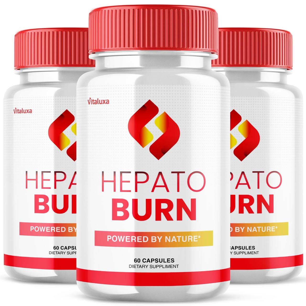 (3 Pack) Hepato Burn Capsules - HepatoBurn Supplement Pills Advanced Formula Wait Premium Blend All Natural Loss Support for Men Women, Hepataburn Reviews Maximum Strength Burner Health (180 Capsules) Vitaluxa uk supplements