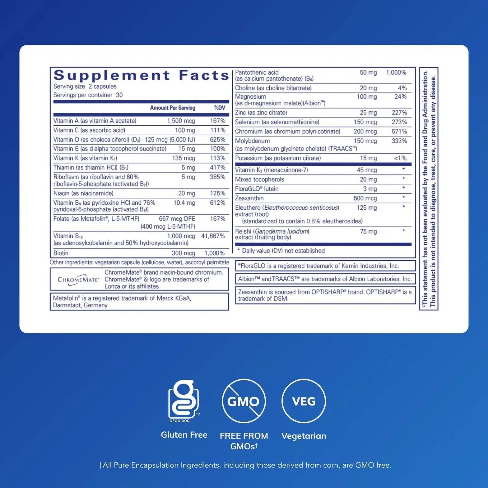 Pure Encapsulations PureResponse Multivitamin | Support for Immune Balance and Responsiveness | 60 Capsules Pure Encapsulations uk supplements