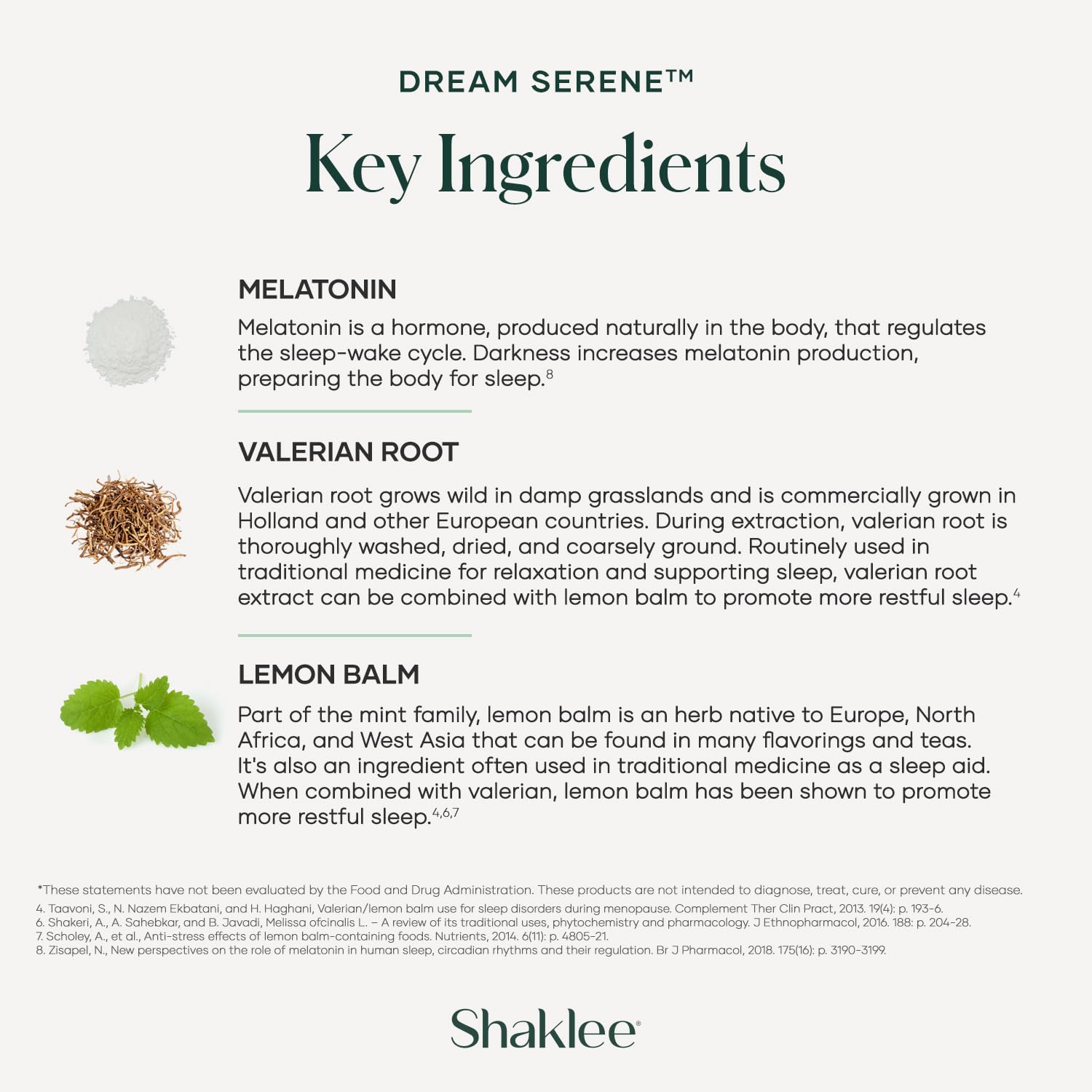 Shaklee - Dream Serene™ Melatonin Sleep Aid - Fall Asleep Faster, Wake Up Refreshed - with Melatonin, Valerian, Lemon Balm, L-Theanine - for Ultimate Beauty Sleep - 30 Softgels Shaklee uk supplements