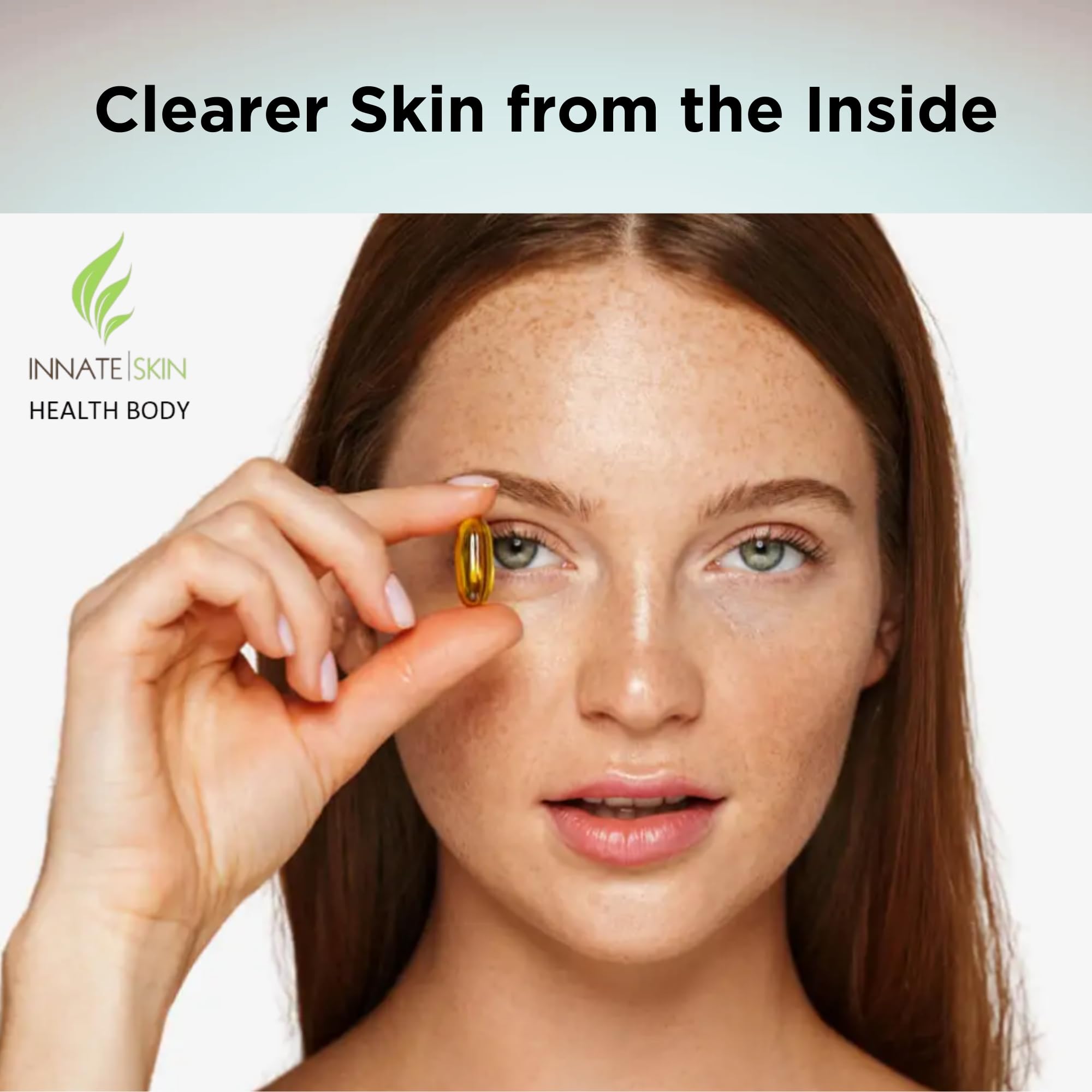 Innate Skin Health Body Clear Skin Acne Gummies - Complexion Supplement, Pantothenic Acid & Antioxidants, Vitamins 60 Count Innate Skin uk supplements