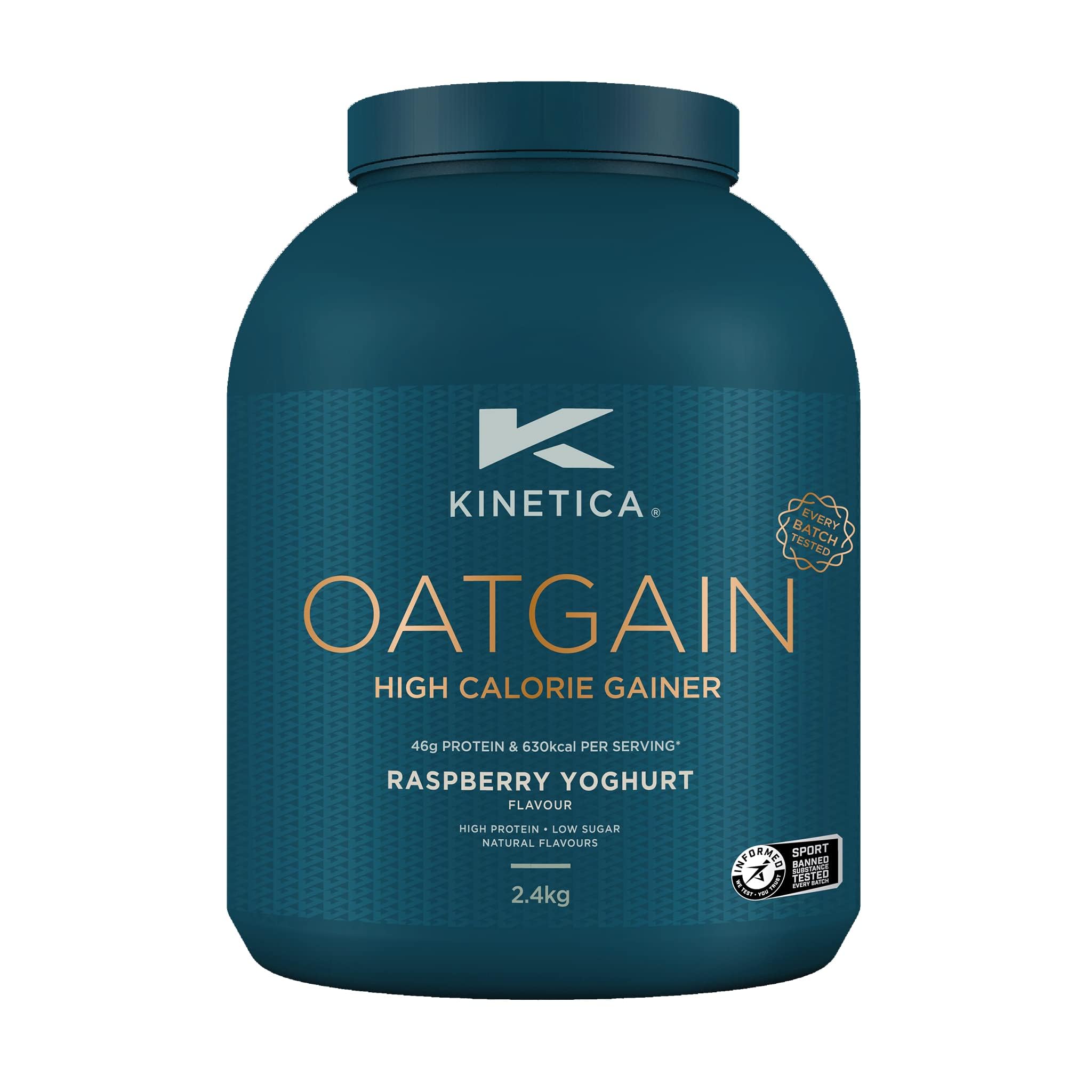 Kinetica OatGain Weight Gainer 600+ Calories & 47g Protein per Serving, 2.4 kg Kinetica uk supplements