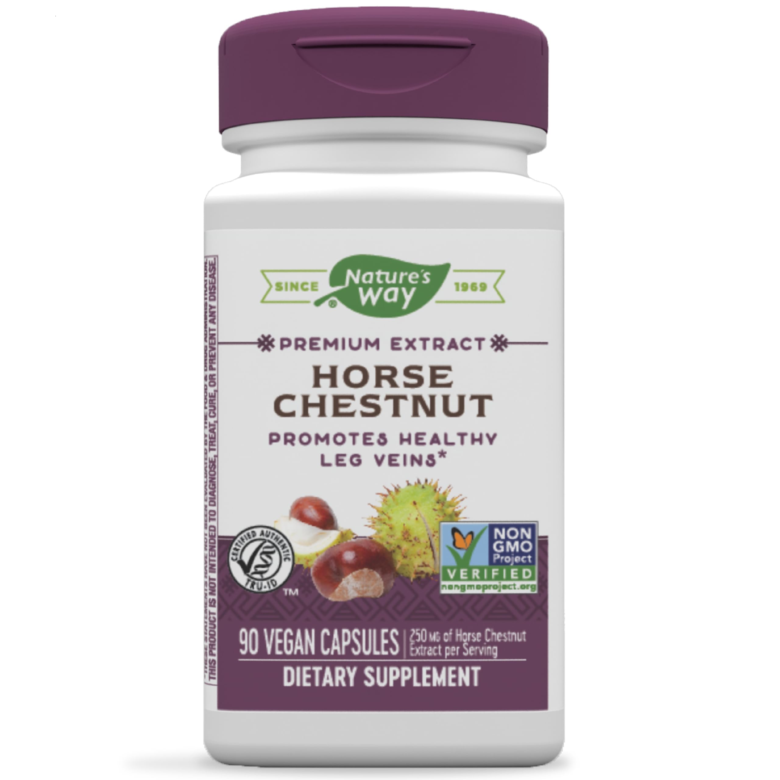Nature's Way Standardized Horse Chestnut, Premium Extract for Healthy Veins and Blood Nature's Way uk supplements