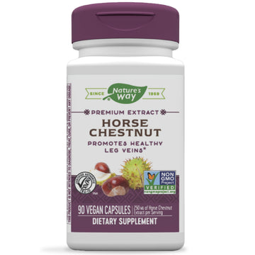 Nature's Way Standardized Horse Chestnut, Premium Extract for Healthy Veins and Blood Nature's Way uk supplements