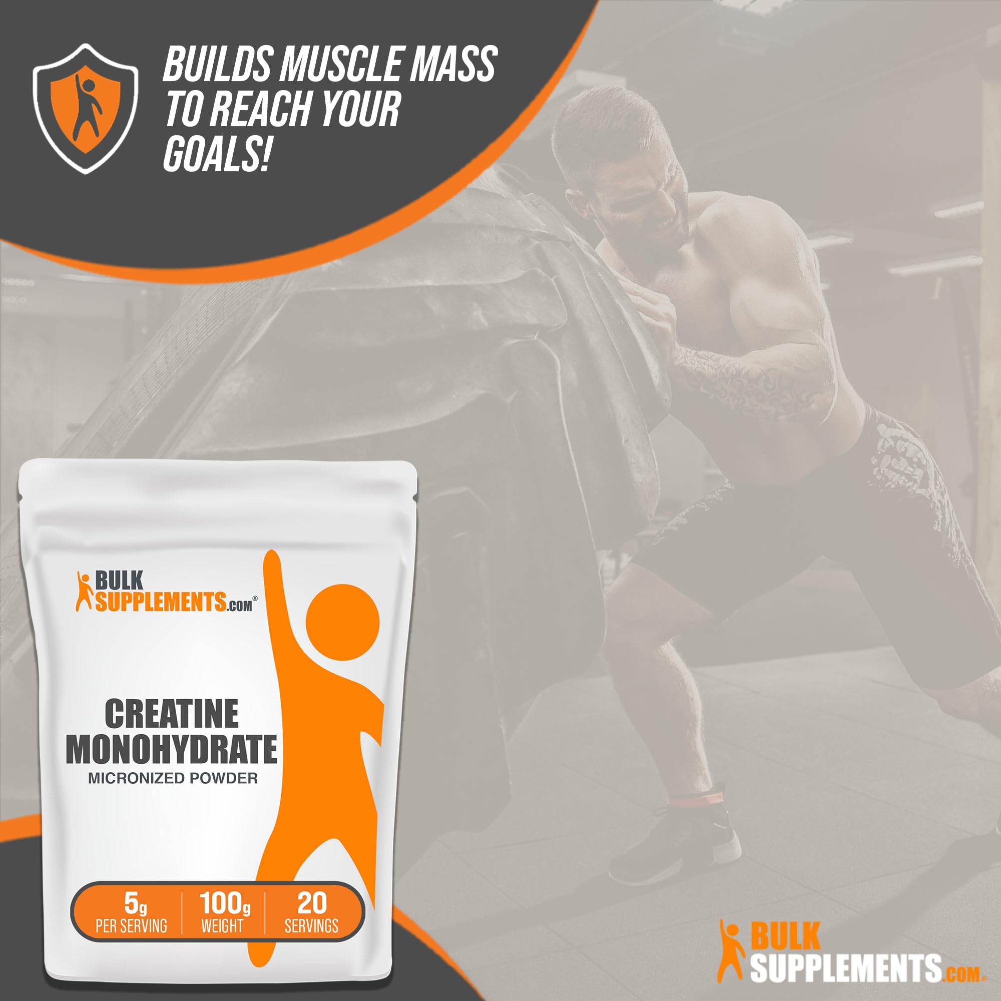 BULKSUPPLEMENTS.COM Creatine Monohydrate Powder - Micronized Creatine BULKSUPPLEMENTS.COM uk supplements