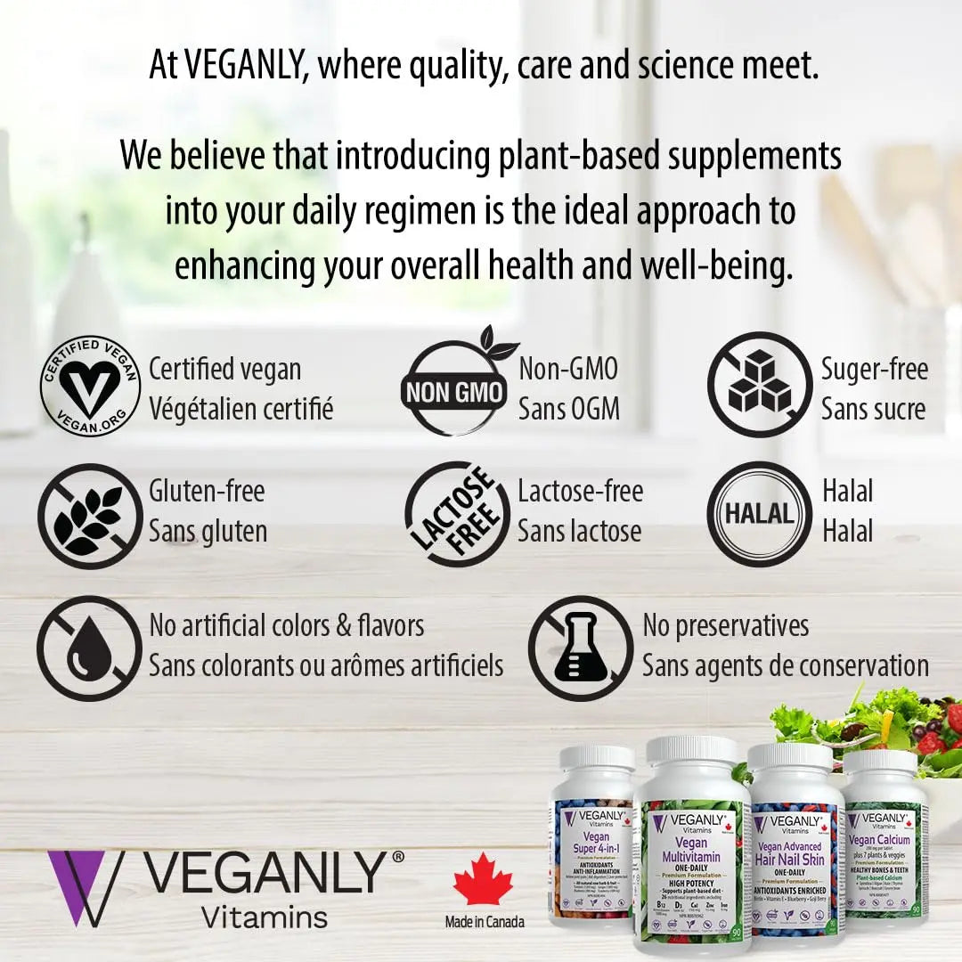 VEGANLY Vitamins Vegan Multivitamin One-Daily, (90 Veg Tablets). Complete Nutrition Support for Plant-Based, Vegan or Vegetarian Diets VEGANLY Vitamins uk supplements