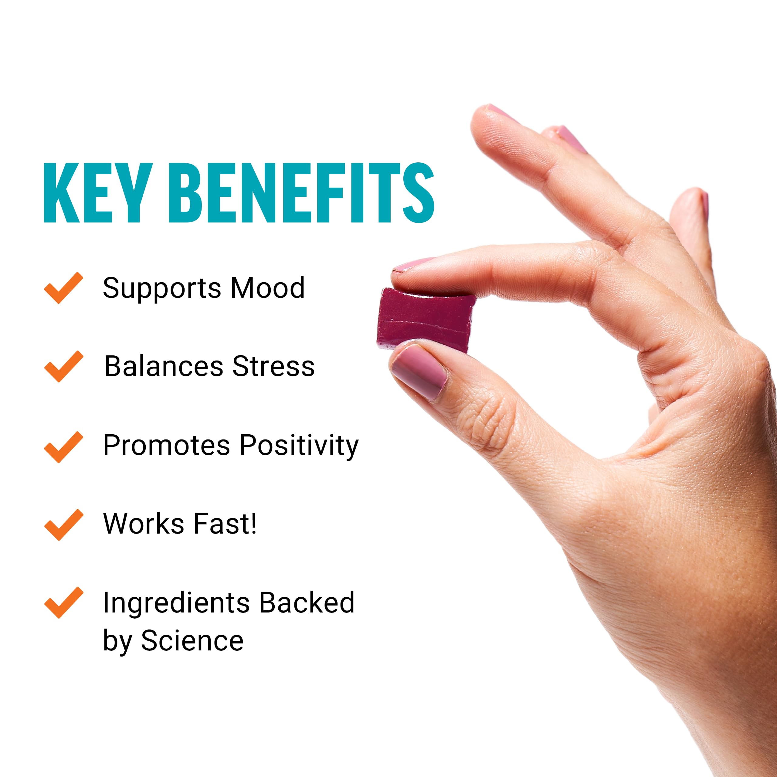 FORCE FACTOR Happy Mood, Mood Support and Mood Balance Supplement to Support Happiness, Positivity, and Stress, Made with Magnesium, Saffron, Zembrin, Non-GMO, Tropical Fruit Flavor, 30 Soft Chews Force Factor uk supplements