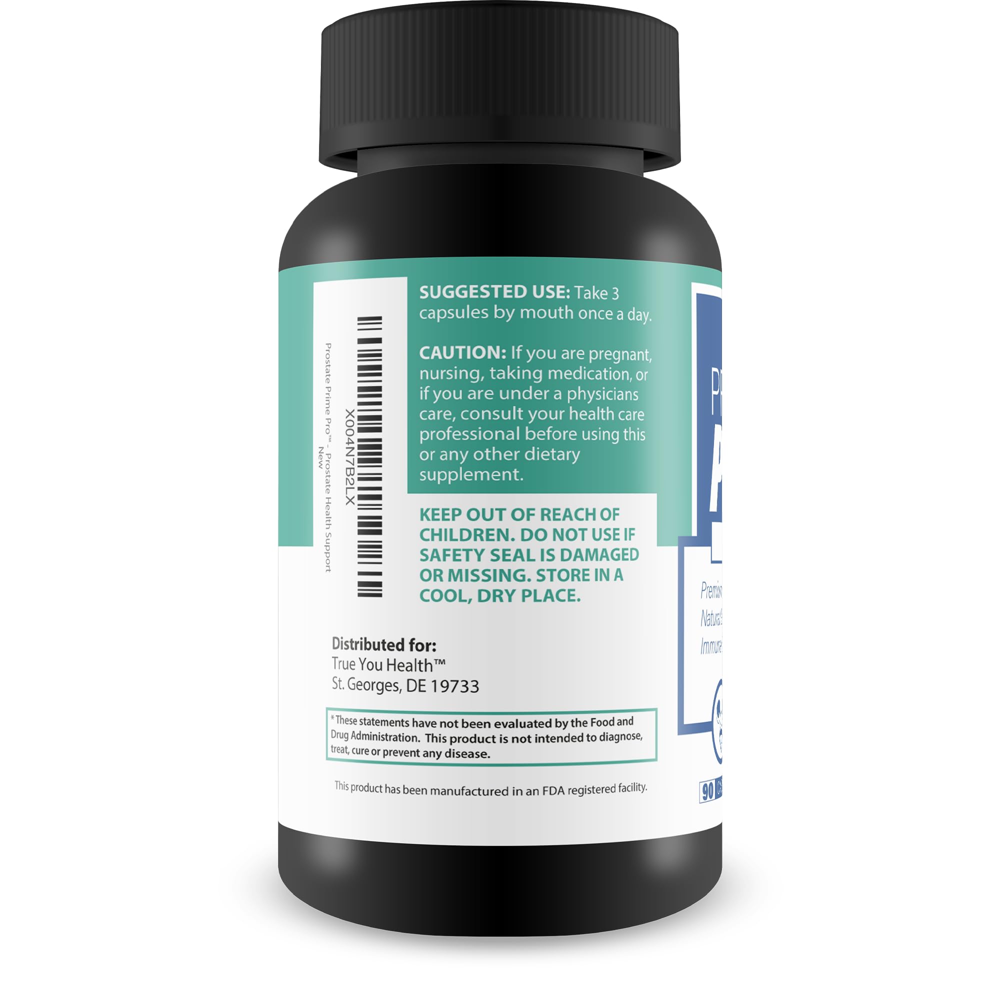 Prostate Prime Pro - Improved Formula - Our Best Prostate Support Supplement For Men’s Health - Natural Prostatitis Prostate Health - Natural Prostate Remedies - Men Prostate Vitamin Prostaprime Pills True You Health uk supplements
