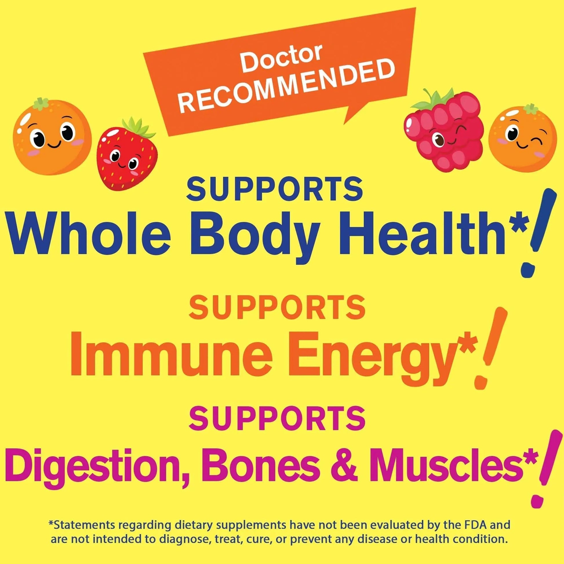 WellYeah Kids Multivitamin Gummies | Vitamin C, D3, E, A, B6, B12, Biotin, Zinc, Folic Acid, Iodine, and Niacin | Immune and Energy Support WellYeah uk supplements