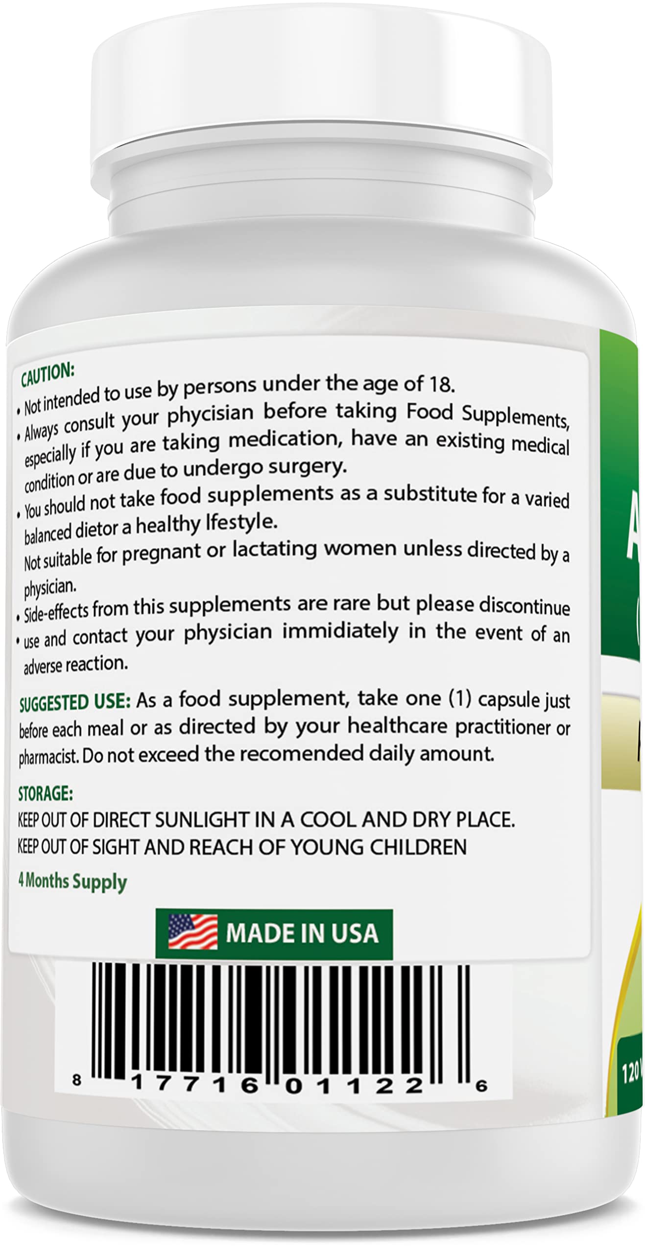 Best Naturals Ashwagandha Capsules for Relaxing Stress and Mood, 500 mg, 120 Count (Packaging may vary) Best Naturals uk supplements