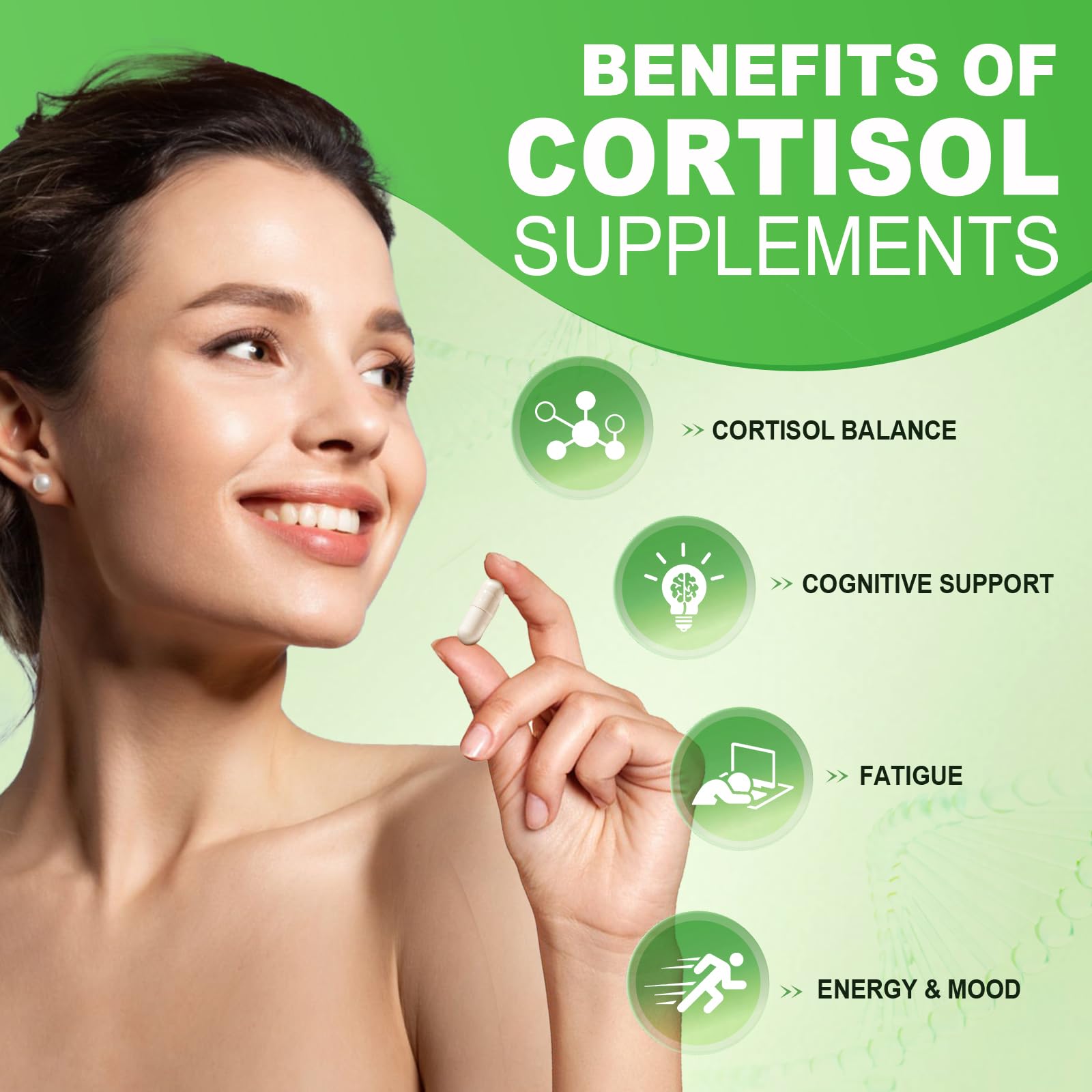 Ashenutri 10-in-1 Cortisol Supplement with Magnesium,Ashwagandha,Rhodiola Rosea,L Theanine,Hormone Balance for Women 120 Vegan Capsules Ashenutri uk supplements