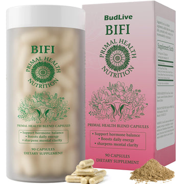 BudLive Beef Organ Supplement for Women – 100% Grass-Fed & Pasture Raised [Ovary, Liver, Spleen, Kidney & Heart] Primal Nutrition for Hormone Support, Energy & Wellness, 90 Capsules BudLive uk supplements