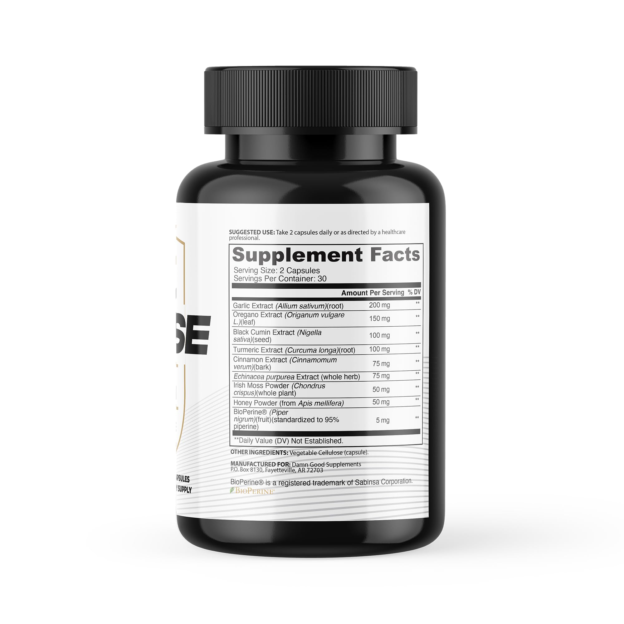 DAMN GOOD The Hodge Twins Immune Defense Supplement (60 Capsules) – Sea Moss Blend Capsules for Everyday Balance, Digestive Support, and Whole-Body Wellness with Vitamins, Minerals, and Botanicals DAMN GOOD uk supplements