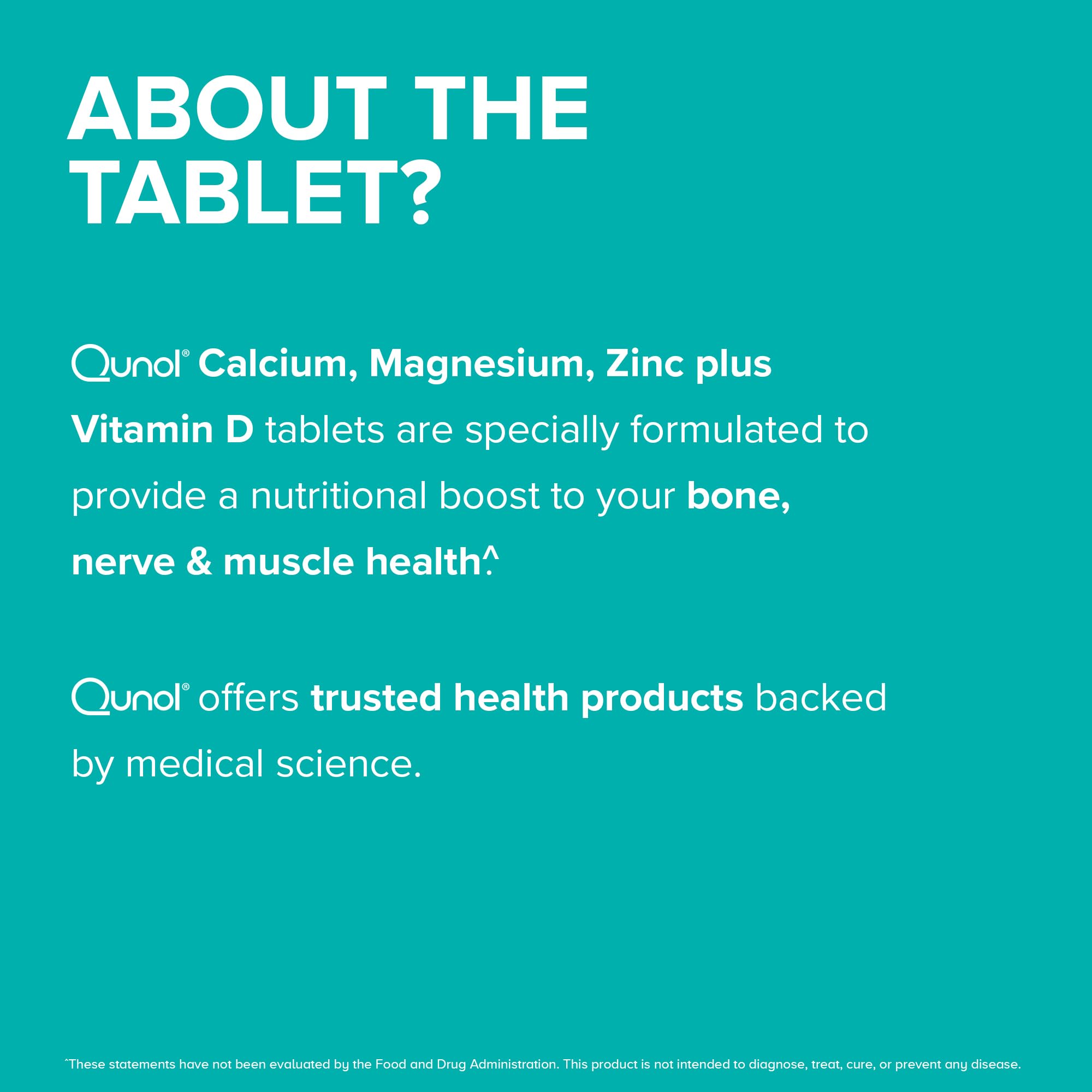 Qunol Calcium 3 in 1 Tablets with Calcium, Magnesium & Zinc for Immune Support, Bone Qunol uk supplements