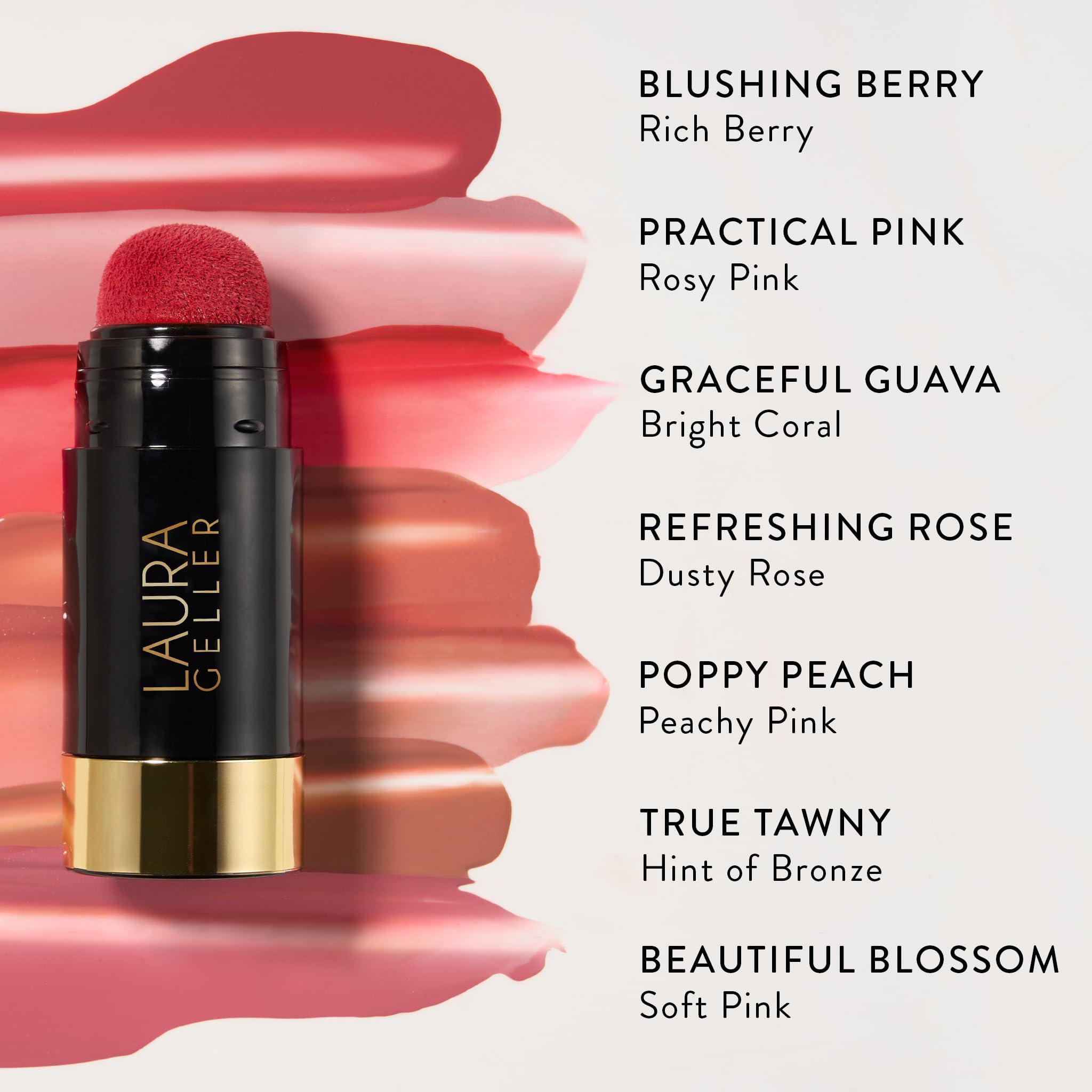 LAURA GELLER NEW YORK Serum Blush Tint, Lightweight Liquid Blush for Cheeks, Weightless Watercolor Sheer Finish, Practical Pink LAURA GELLER NEW YORK uk supplements