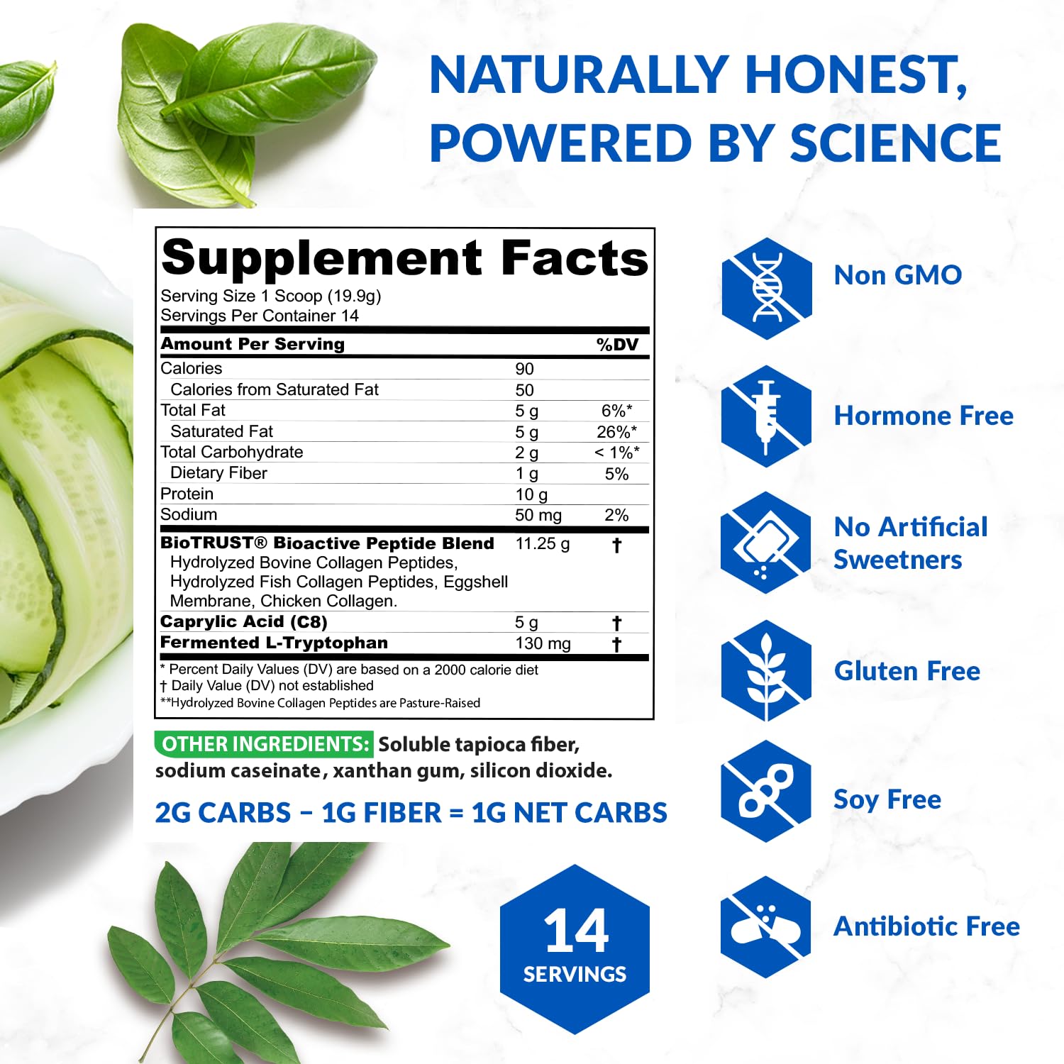 BioTrust Multi-Collagen Protein Powder + Keto MCT Oil – 5 Collagen Types Plus 100% BioTrust uk supplements