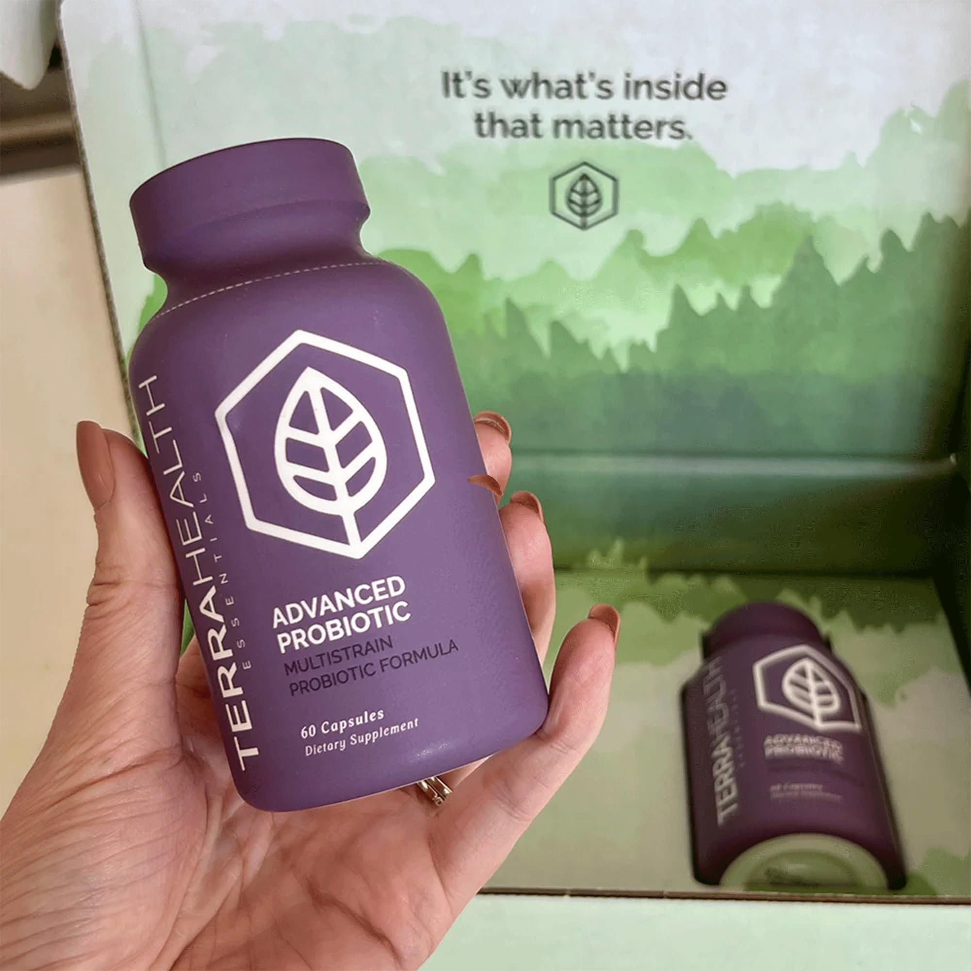 Terra Health Essentials Advanced Probiotics | 50 Billion CFU | Reduce Bloating & Gas, Immune Support | 30-Day Supply (60 Capsules) Terra Health Essentials uk supplements