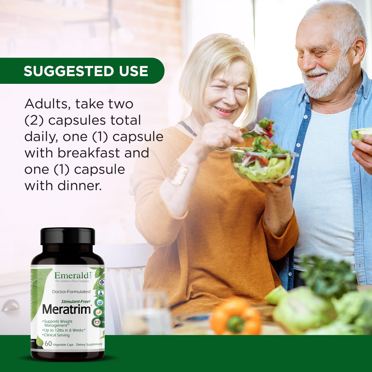 Emerald Labs Meratrim 800 mg - Daily Supplement for Weight Management Support Emerald Labs uk supplements