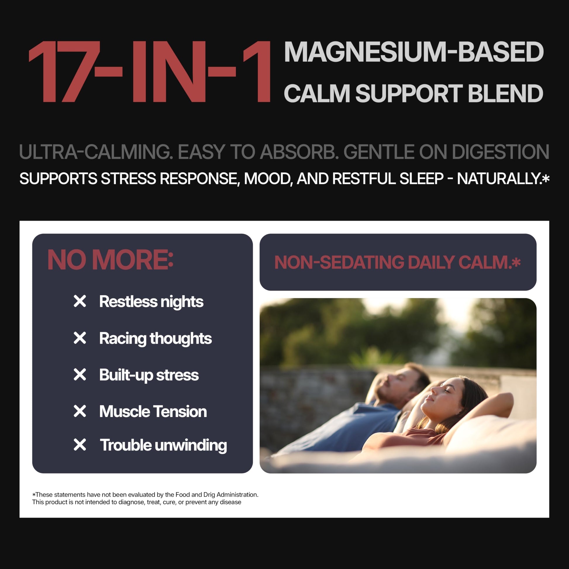 DLNIA Magnesium Glycinate Stress & Cortisol Support Gummies | Calm Focus by Day, Deep Sleep by Night | 17-in-1 with KSM-66® Ashwagandha, L-Theanine & Lion’s Mane DLNIA uk supplements