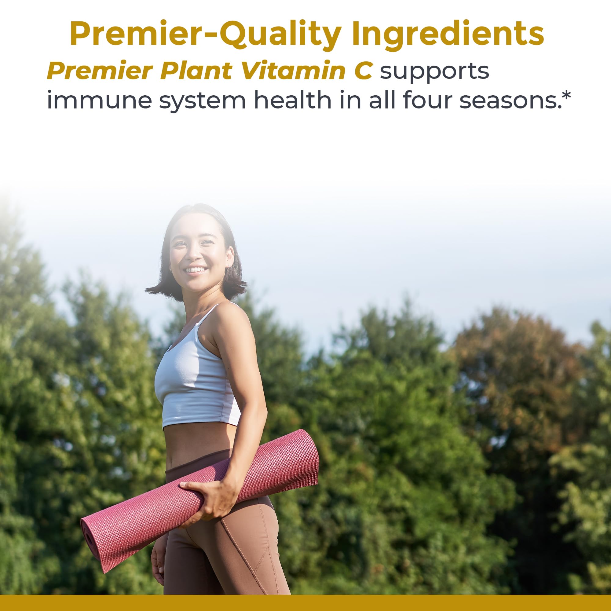 Premier Research Labs Vitamin C Supplement - Natural Vitamin C, Whole Food Vitamin C, Essential C Complex, Pure with Bioflavonoids & Organic Ingredients - 60 Vegetarian Capsules Premier Research Labs uk supplements