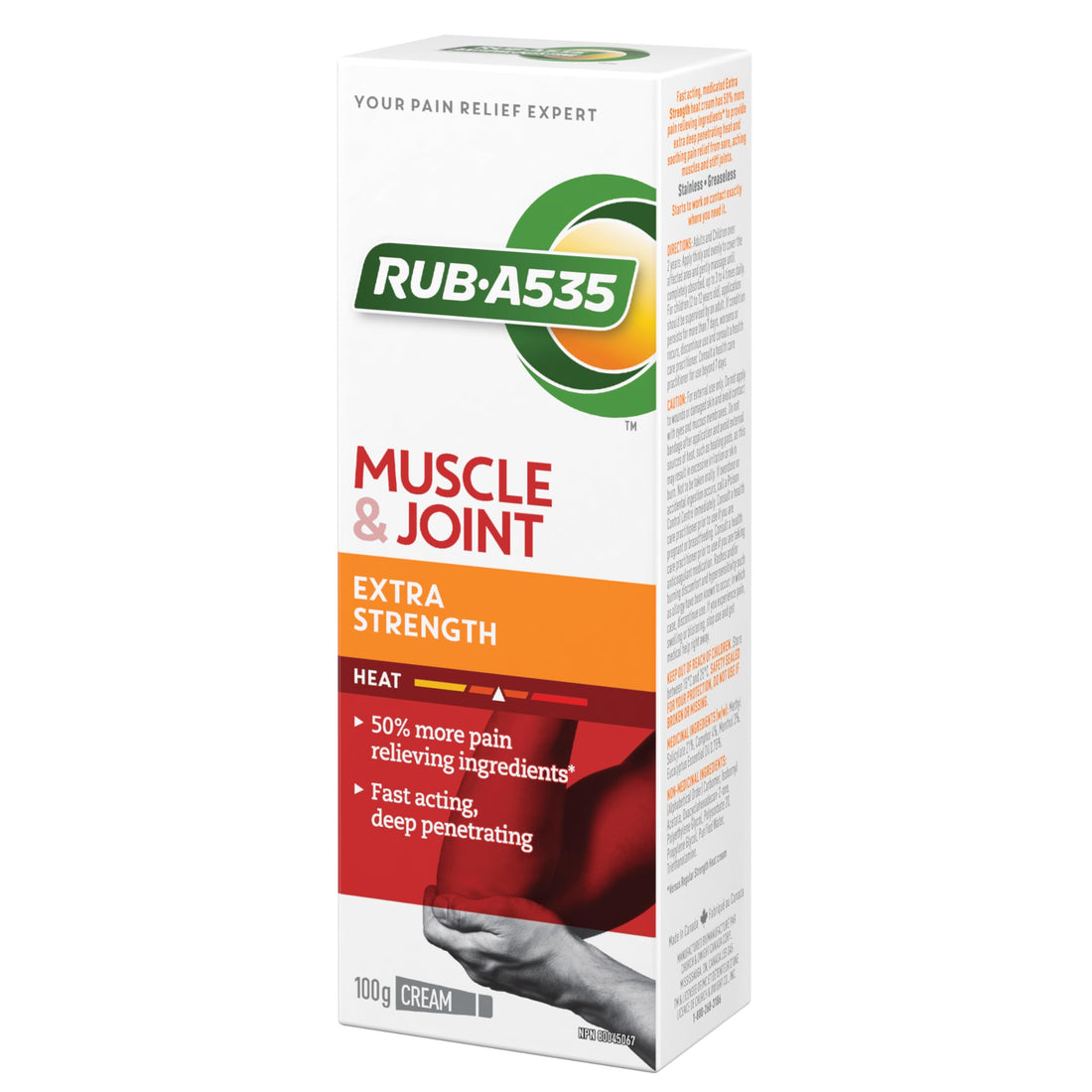 RUB A535 EXTRA STRENGTH CREAM For Relief of Arthritis, Rheumatic Pain, Muscle Pain, Joint & Back Pain 100 g Rub A535 uk supplements