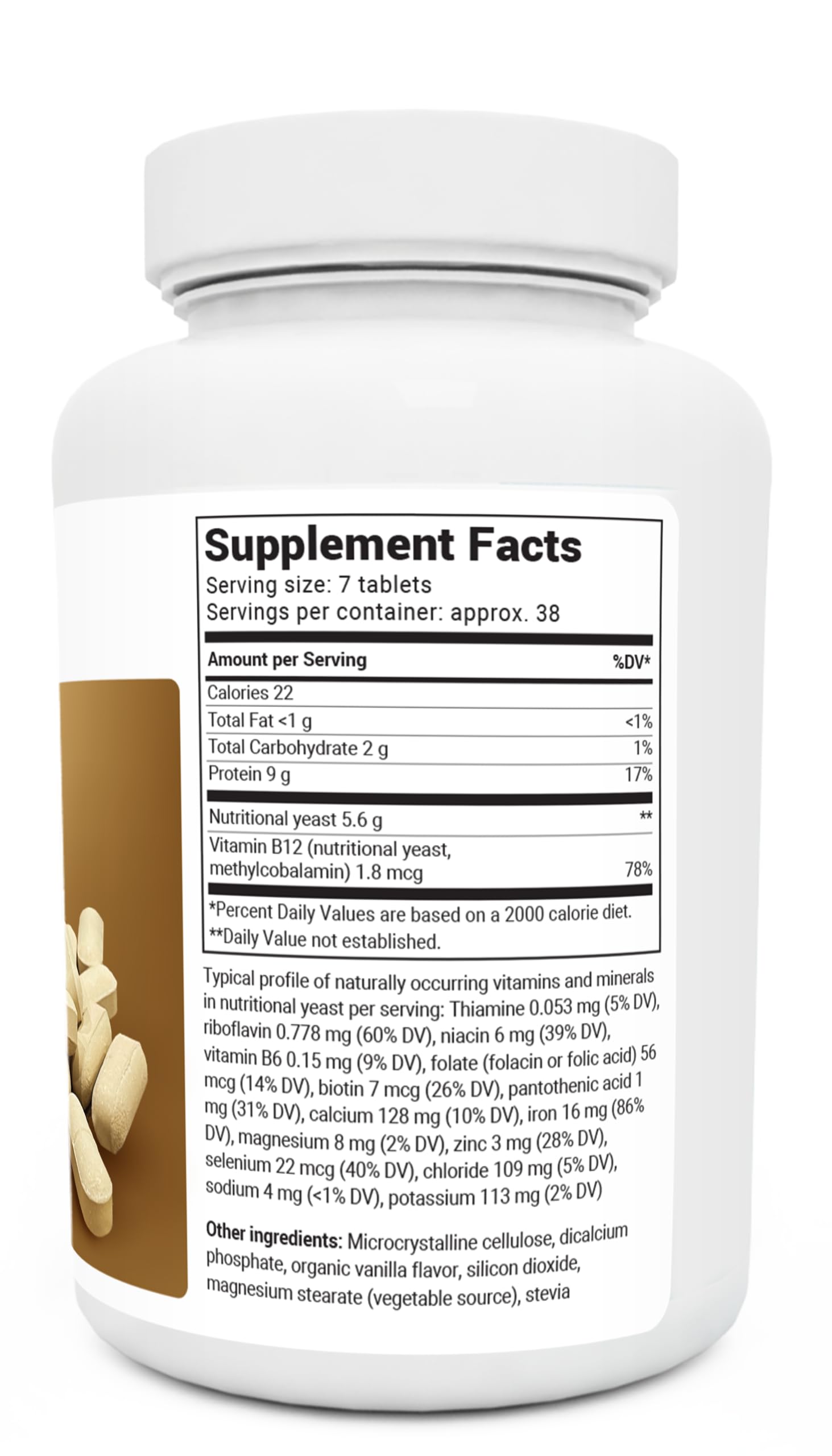 Dr. Berg Nutritional Yeast Tablets – Natural B12 Added - All 8 B Vitamin Complex – Organic Dr. Berg Nutritionals uk supplements