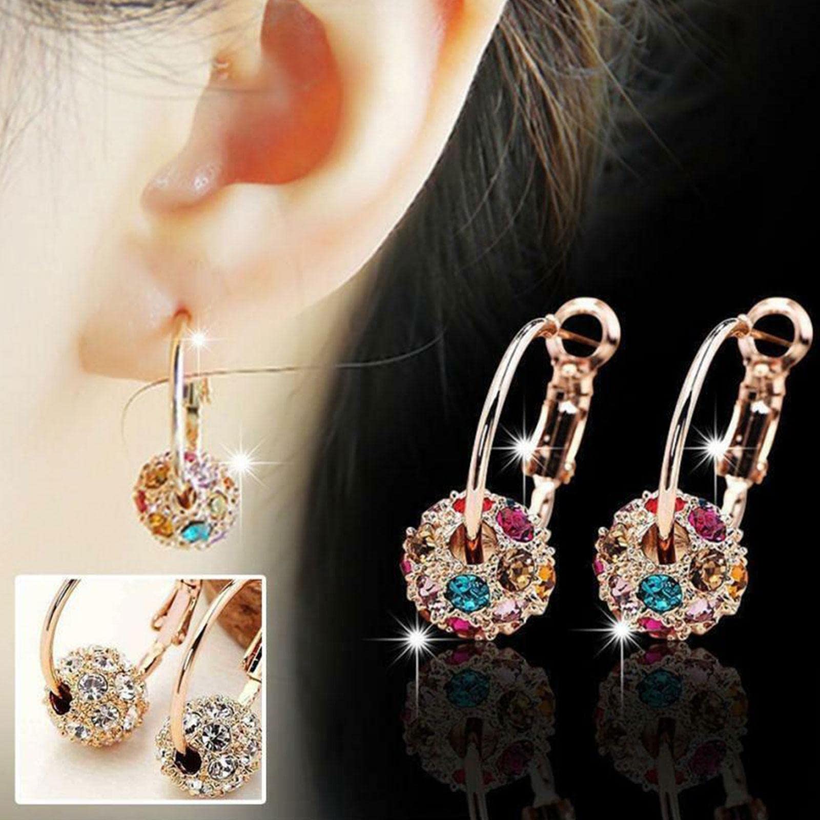 1 Pair Slimming Earrings, Weight Loss Earrings, Burning Fat Health Jewelry for Women Girls Generic uk supplements