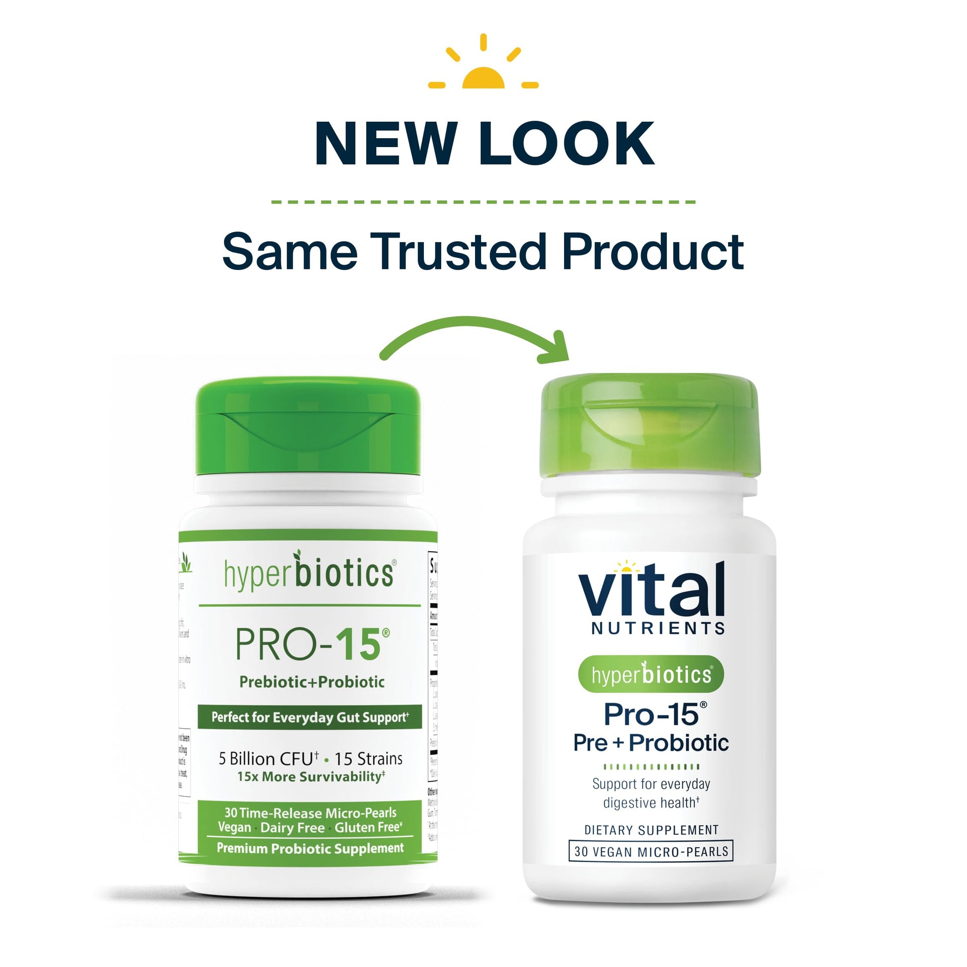 Hyperbiotics Vital Nutrients Pro-15 Prebiotics and Probiotics for Women and Men | 15 Science Backed Strains | Supports Occasional Constipation, Diarrhea, Gas & Bloating | 30 Vegan Time Release Pearls Hyperbiotics uk supplements