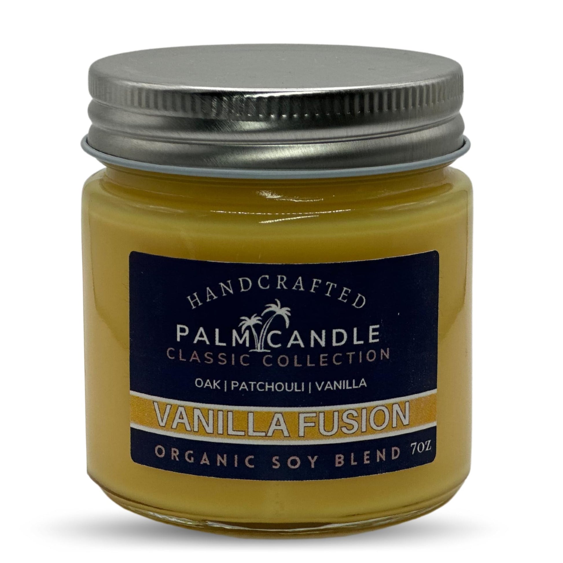 Vanilla & Wood Fusion Premium Soy Candle for Home Scented Candle 7 Ounces of Pure Aromatic Bliss Msupps.com uk supplements