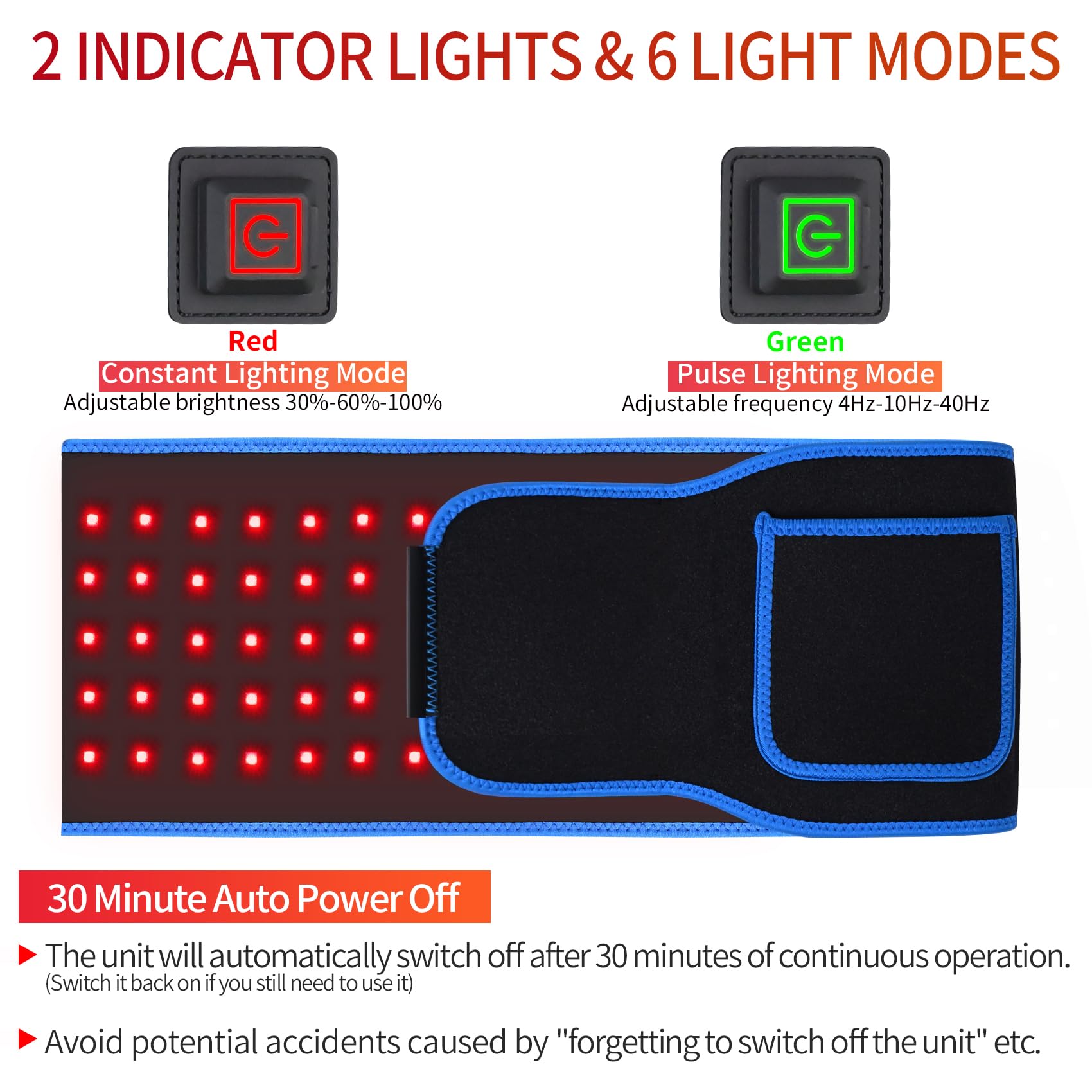 Red Light Therapy Belt, Infrared Light Therapy Red Light Therapy Device, Infrared Light Therapy Wrap Loqumloi uk supplements