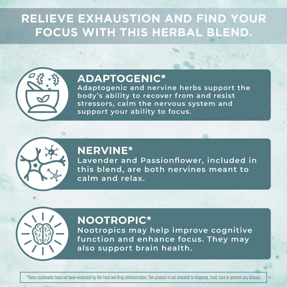 MaryRuth Organics Nootropic Focus Supplement for Adults | USDA Organic | Ginkgo Biloba MaryRuth Organics uk supplements