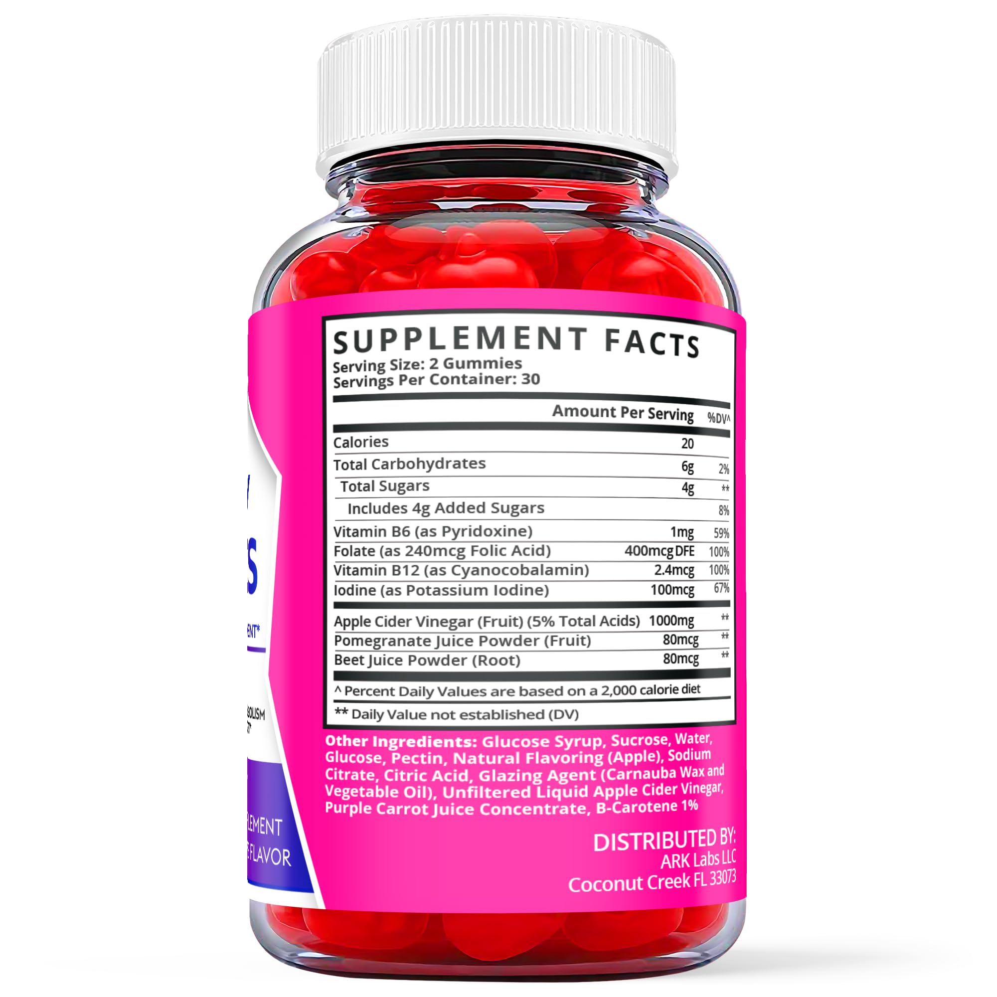 Ark Labs (2 Pack) Summer Keto Gummies - Summer Gummies, Summer Keto ACV Gummy Ark Labs uk supplements