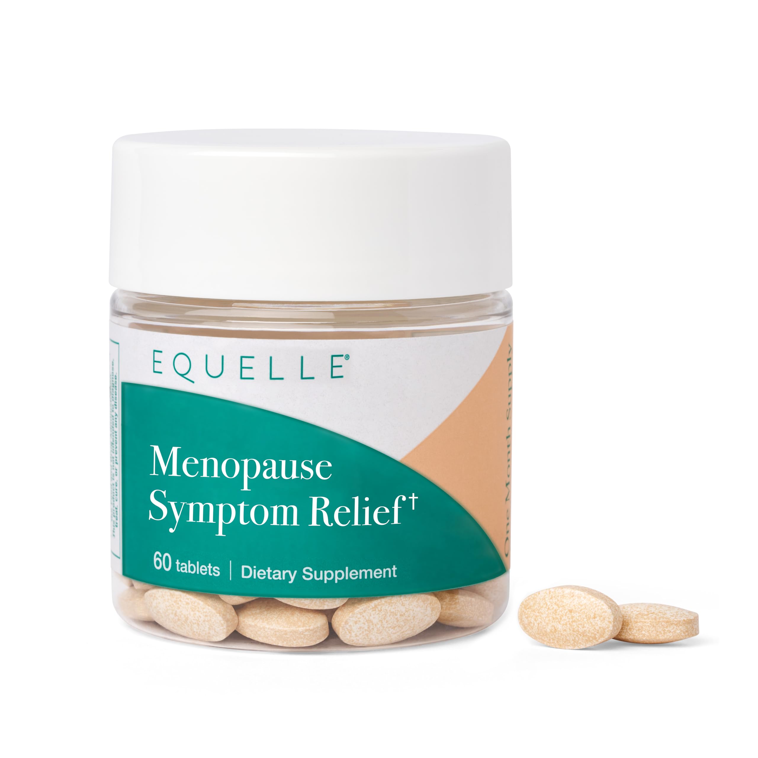EQUELLE Multi-Symptom Perimenopause & Menopause Relief Relief from Hot Flashes, Muscle Aches & Supports More Sleep. Hormone-Free, Plant-Based S-Equol – 1 Month Supply (60 Tablets) EQUELLE uk supplements