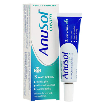 Anusol Cream Haemorrhoid Treatment 23G Anusol uk supplements