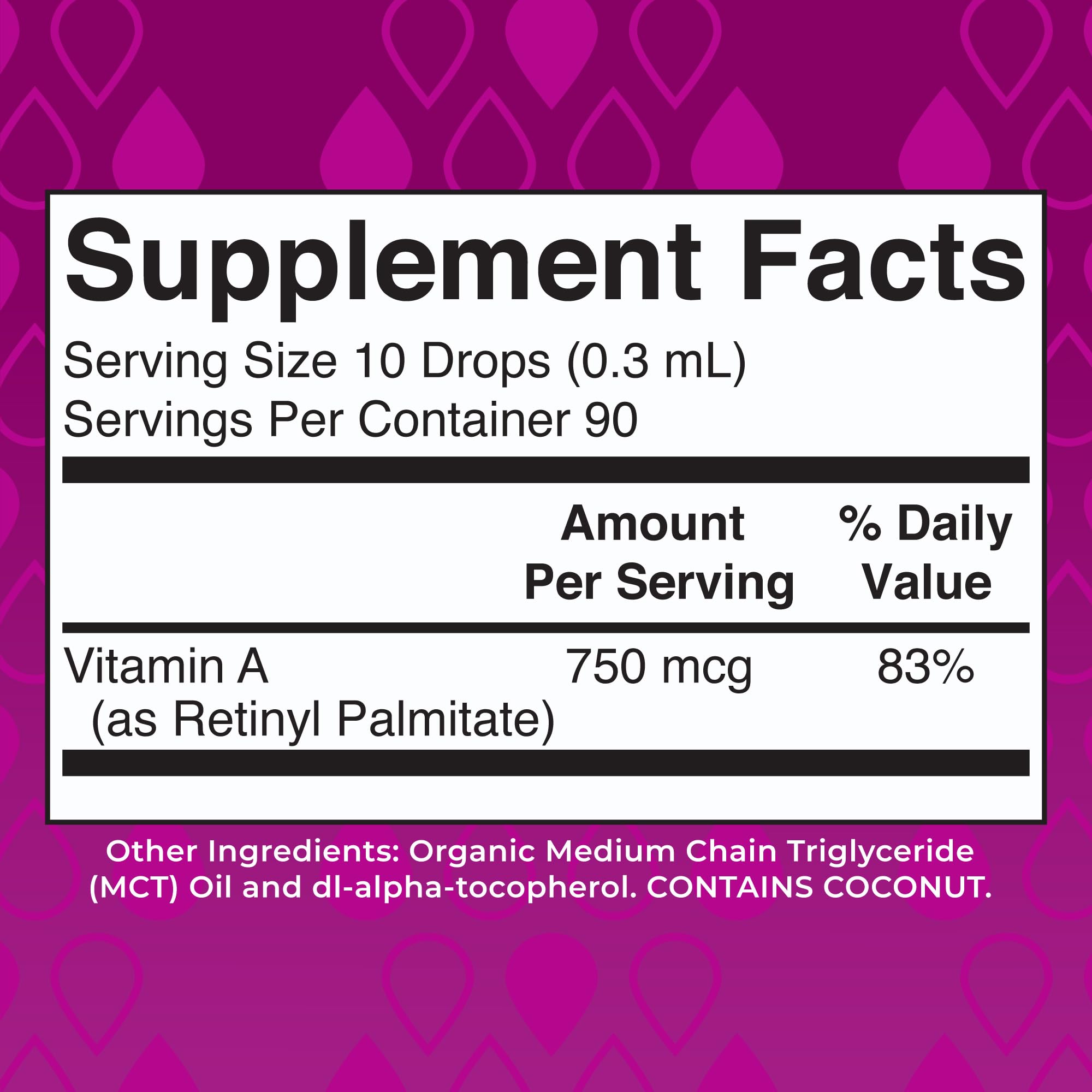 MaryRuth Organics USDA Organic Vitamin A Liquid Drops | 3 Month Supply | Bone Health for Ages 14+ | Essential Vitamin | 750mcg per Serving | Sugar Free | Vegan | Non-GMO | Gluten Free | 1oz MARYRUTH'S uk supplements