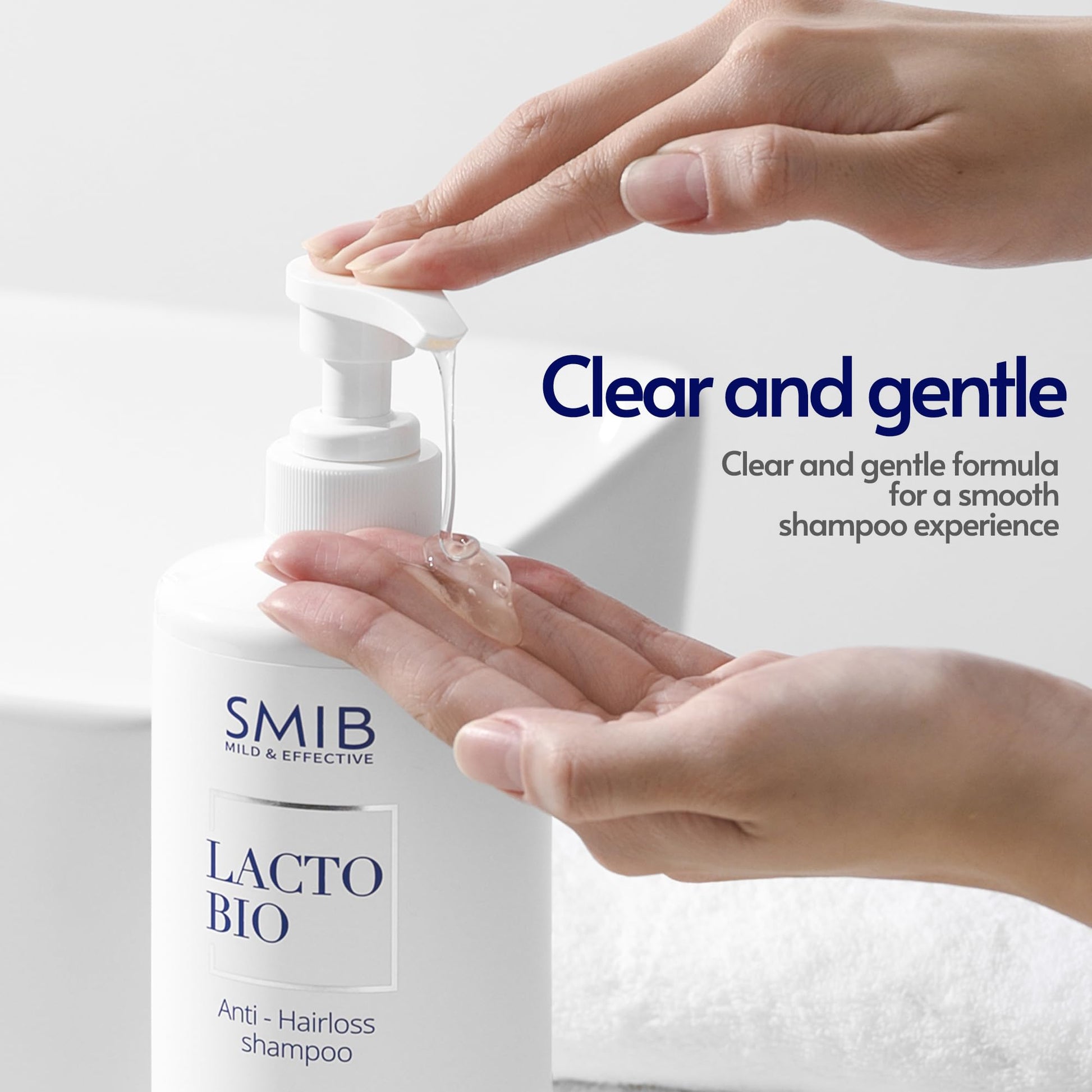SMIB Lactobio Shampoo – With 100 Billion Postbiotics – For Fuller-Looking Hair and Scalp Care – Korean-Inspired Formula (35.27 oz) SMIB uk supplements