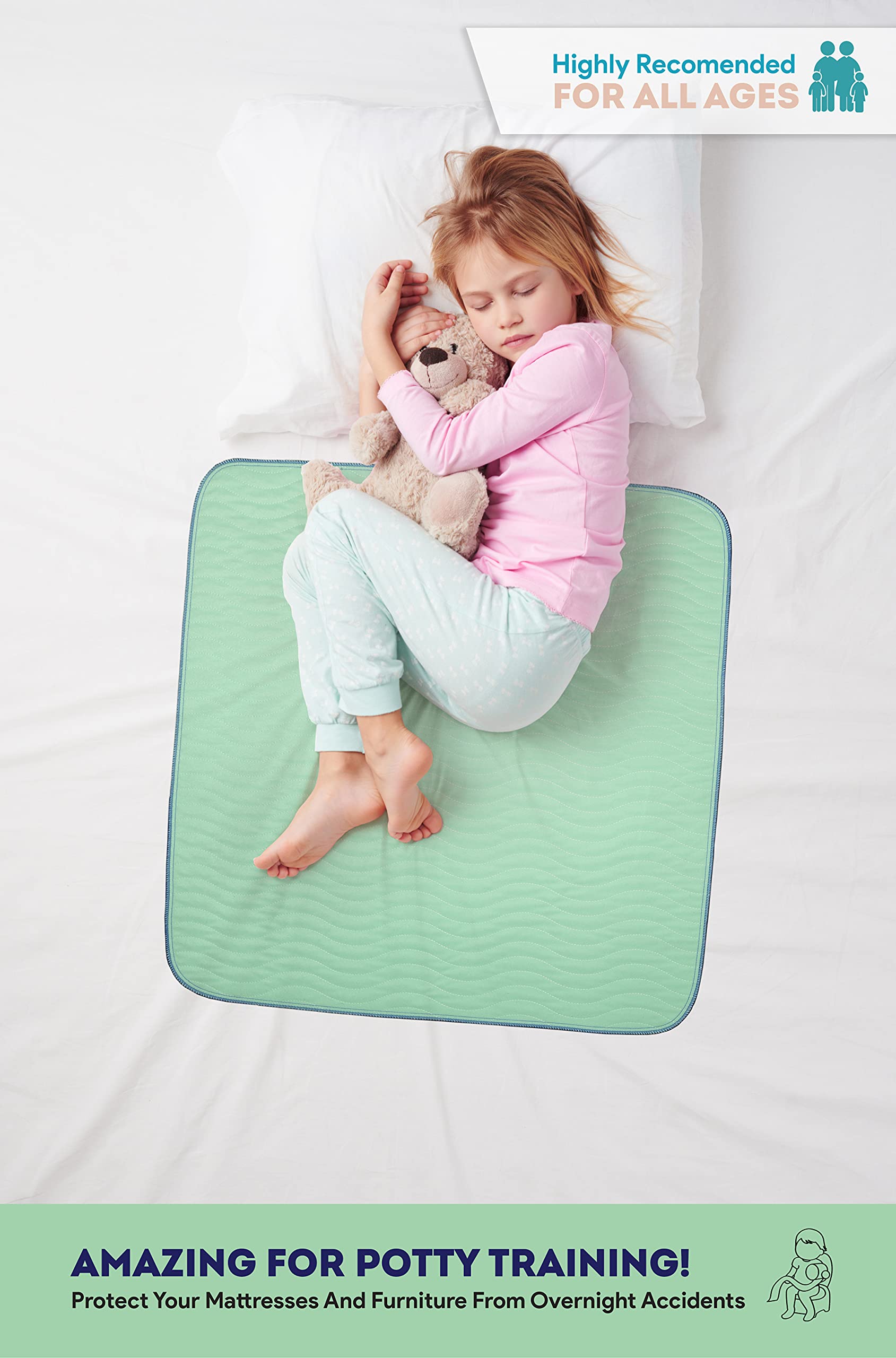 IMPROVIA® Washable Underpads 34" x 36" (Pack of 10) Heavy Absorbenc IMPROVIA uk supplements