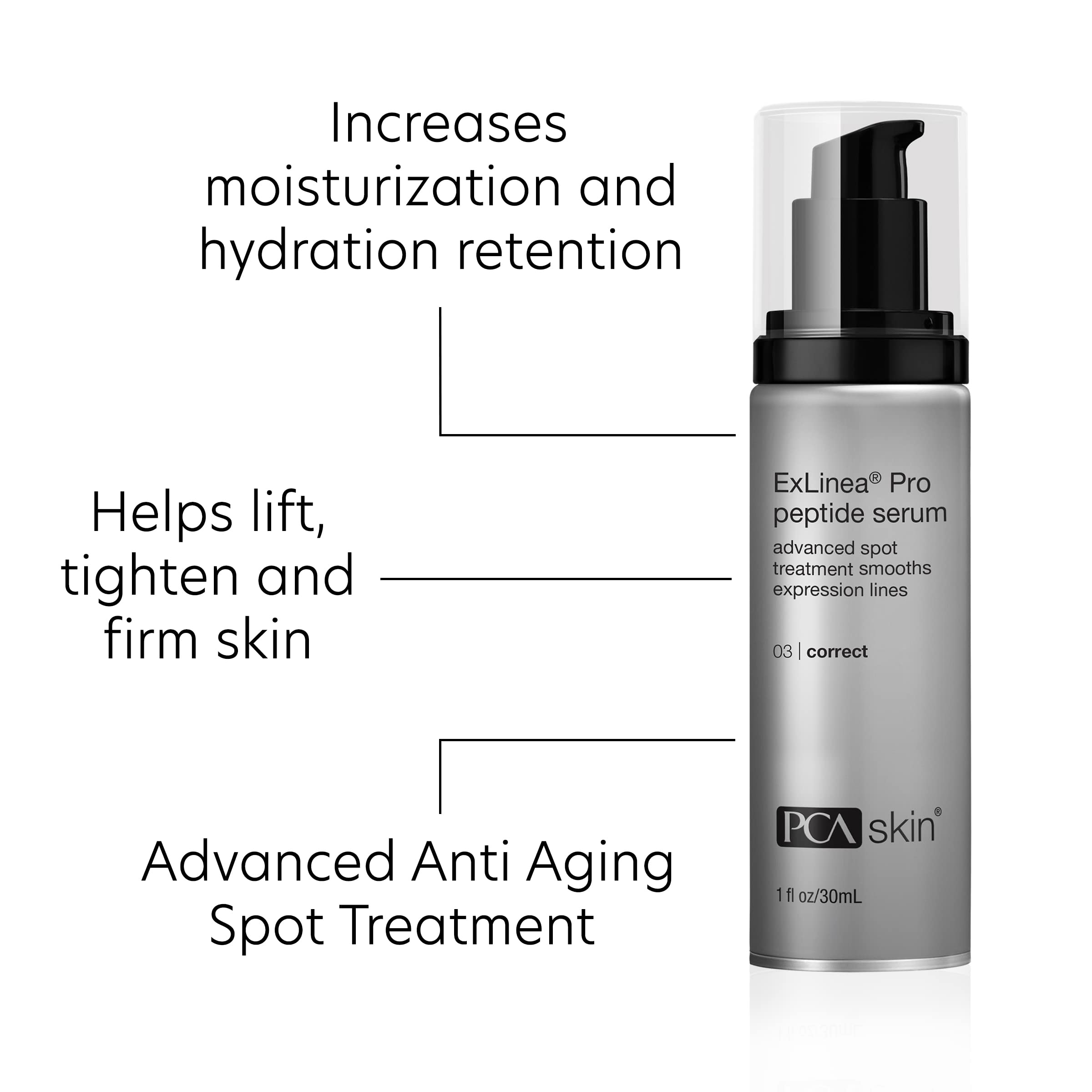 PCA SKIN ExLinea Pro Peptide Serum for Face, Peptide Complex Serum PCA SKIN uk supplements