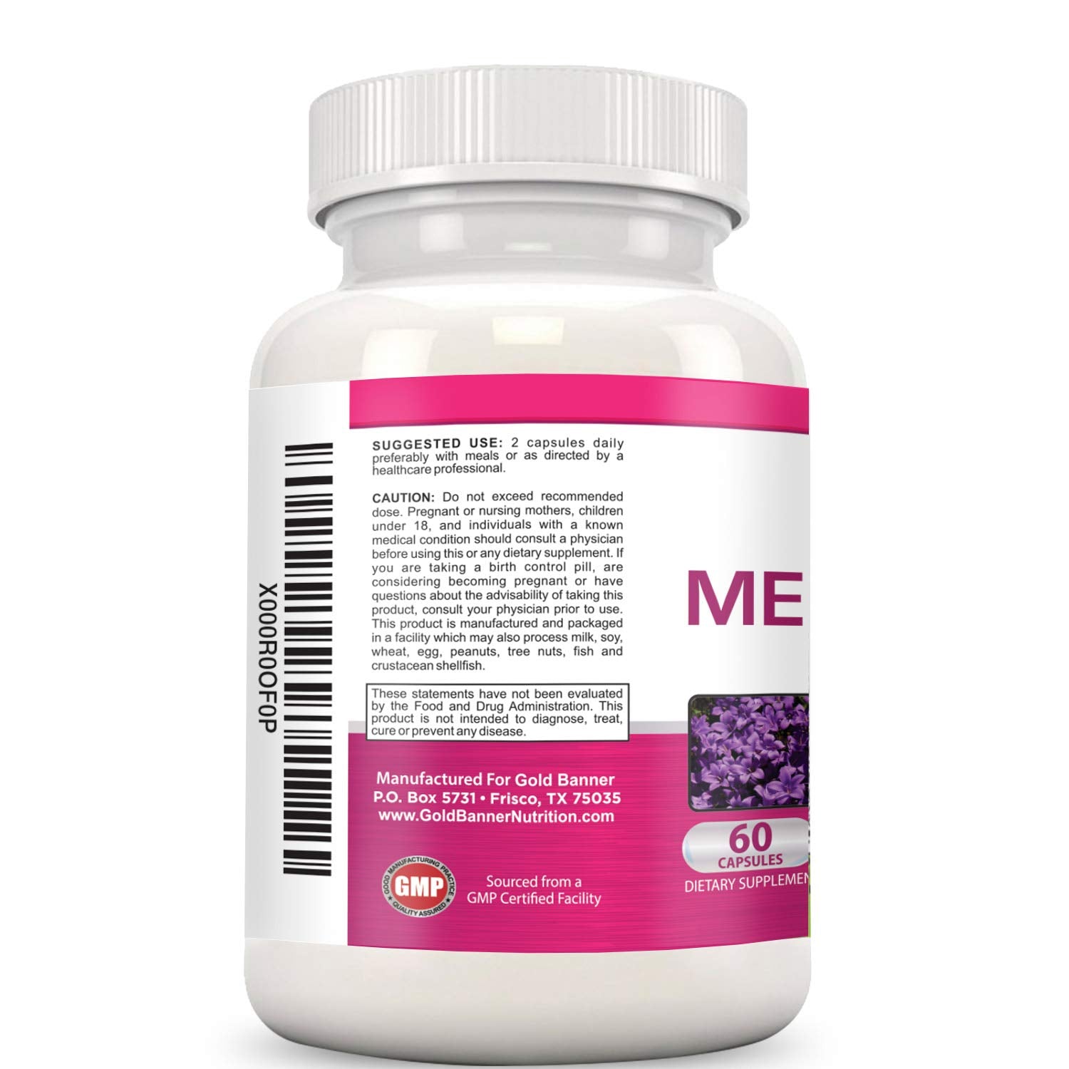 Advanced Menopause Support - Natural Female Hormonal Complex for Hot Flashes, Mood Swings & Vaginal Dryness - Black Cohosh, Soy Isoflavones & Herbal Extract Formula - Does Not Include Hormones Gold Banner uk supplements
