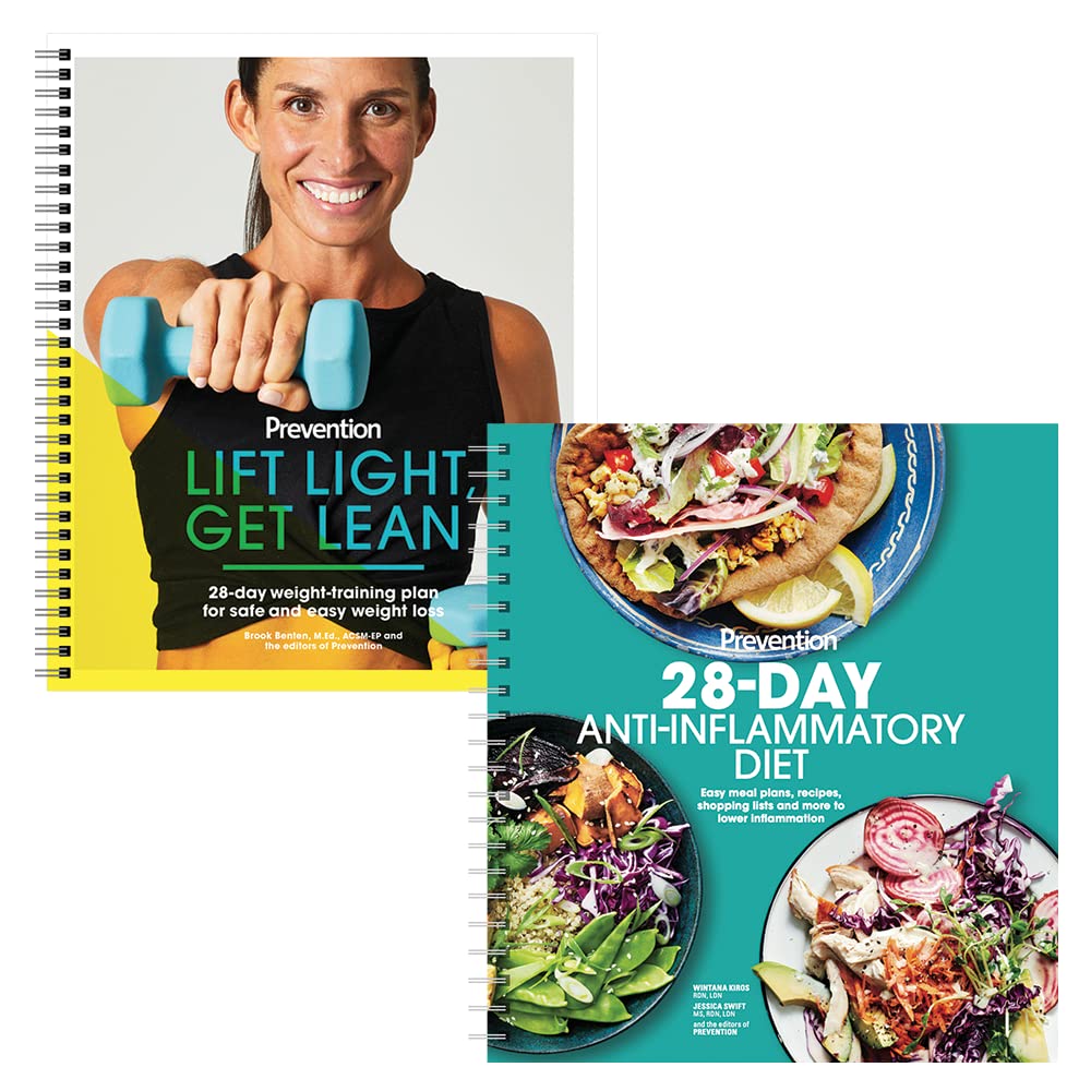 Prevention's Lift Light, Get Lean and 28-Day Anti-Inflammatory Diet Bundle! Prevention uk supplements