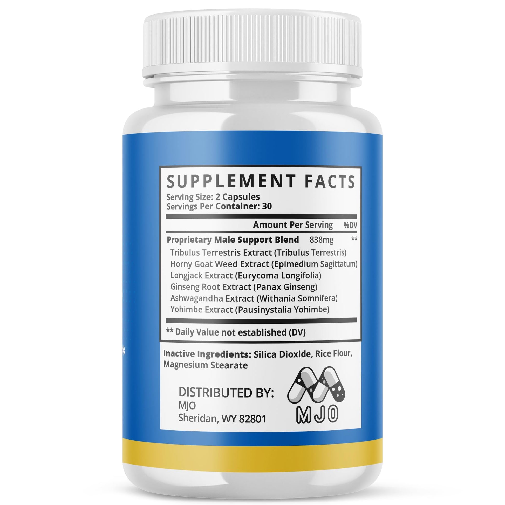 Jertaris Capsules, Official Jertaris Support Pills for men with All Natural Ingredients, Advanced Formula for Optimal Health & Wellness Support with Premium Vitamins for Active Lifestyle (60 Capsules) MJO uk supplements