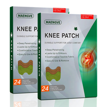 Maengve Herbal Knee Patch – 48 Pcs Self-Heating Pads for Joint Ease & Muscle Relaxation – 12-Hour Heat Pad for Knee Relief, Pain Support & Comfort Maengve uk supplements