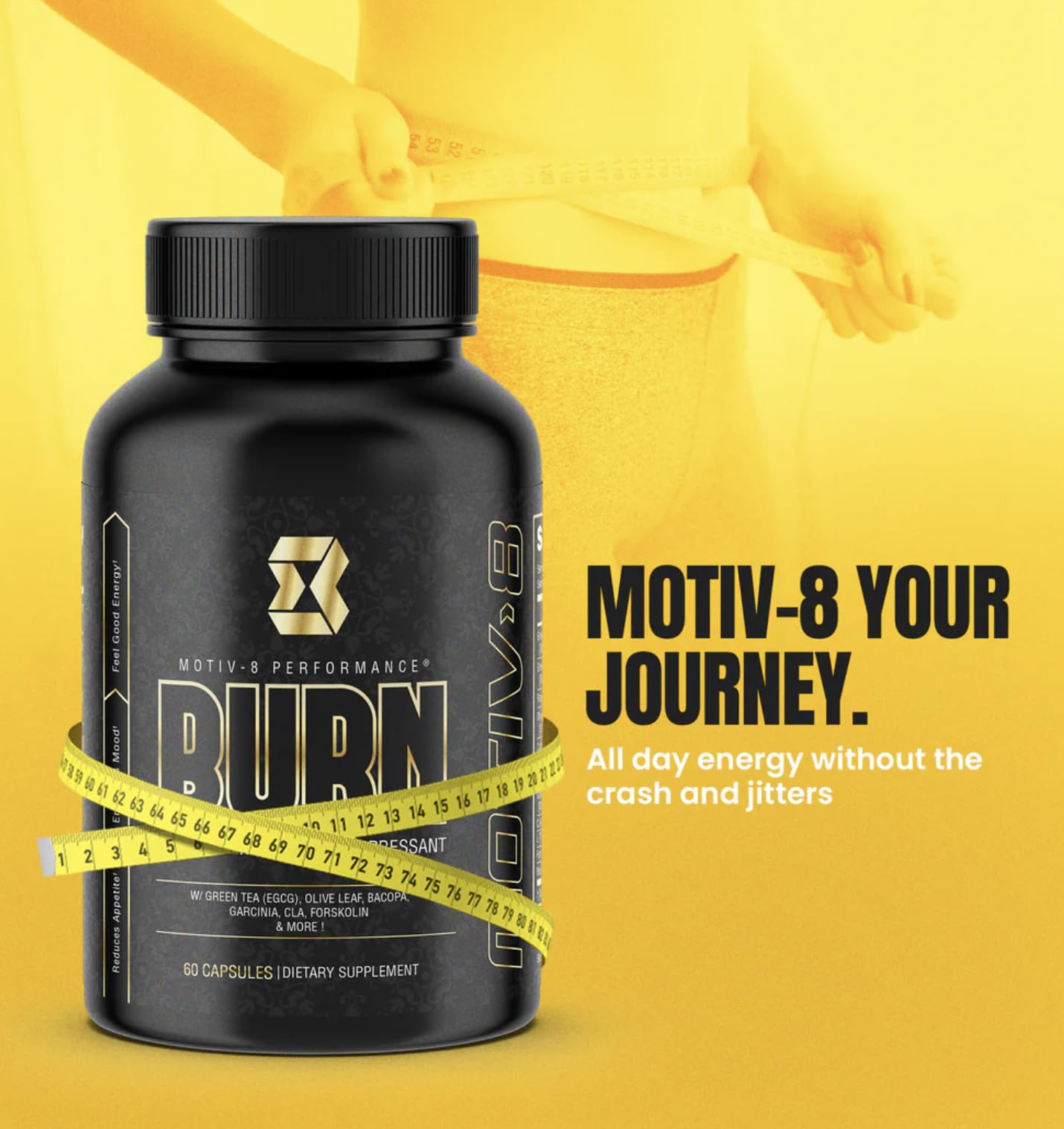Motiv-8 Performance Pre-Workout Capsules, Natural, Feel Good Energy, No Crash or Jitters Motiv-8 uk supplements