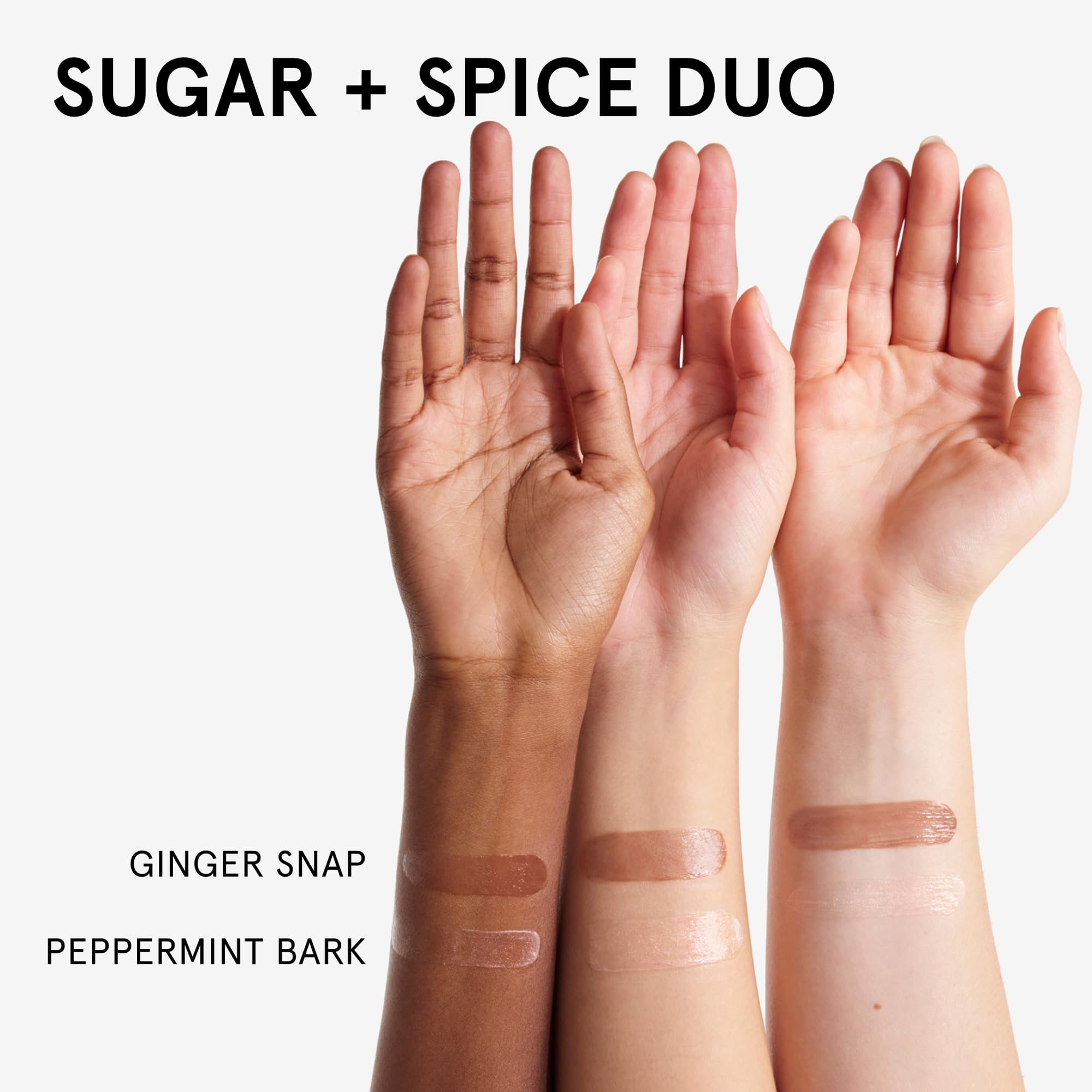 Glossier Balm Dotcom Hydrating Lip Balm Duo - Peppermint Bark & Ginger Snap - Lanolin, Beeswax & Castor Oil for Dry Lips - Nourishing Lip Care Gift Set, 2 x 15ml Glossier uk supplements
