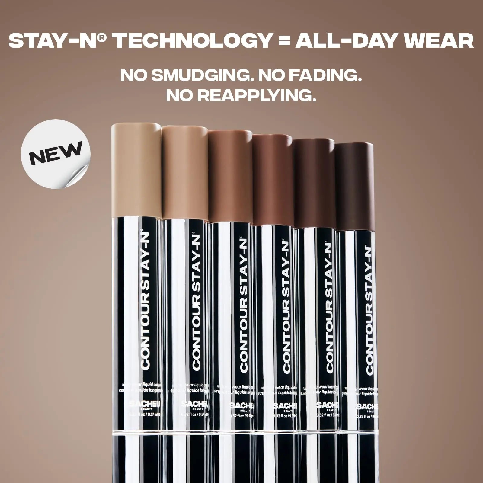 Sacheu Liquid Contour STAY-N Long Wear Cream Contour Makeup — Long Lasting, Blendable, & Lightweight Formula — Vegan & Cruelty-free, Giving Drama Sacheu uk supplements
