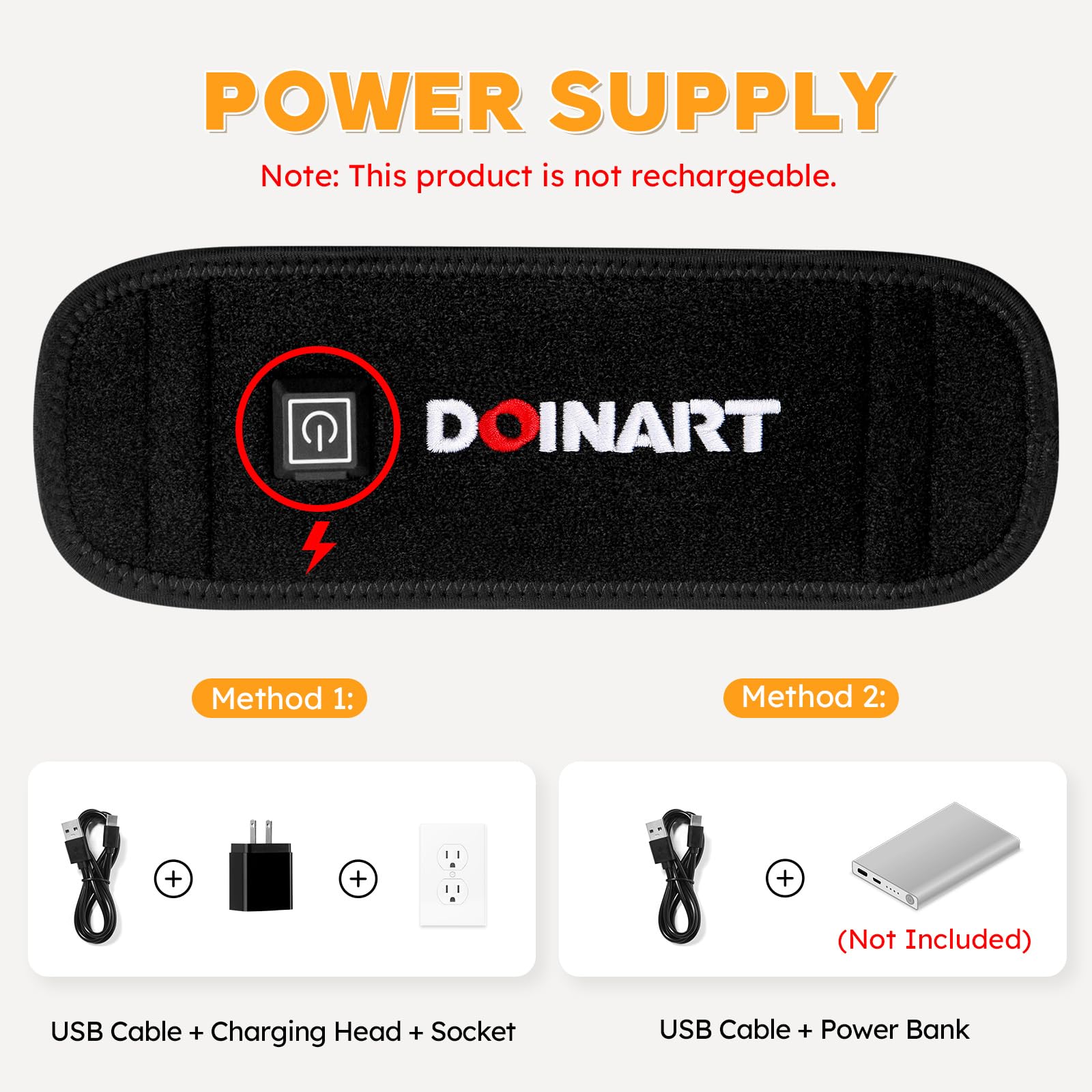 Doinart Red Light Therapy Belt for Neck, Portable Near Infrared Light Therapy for Face Doinart uk supplements