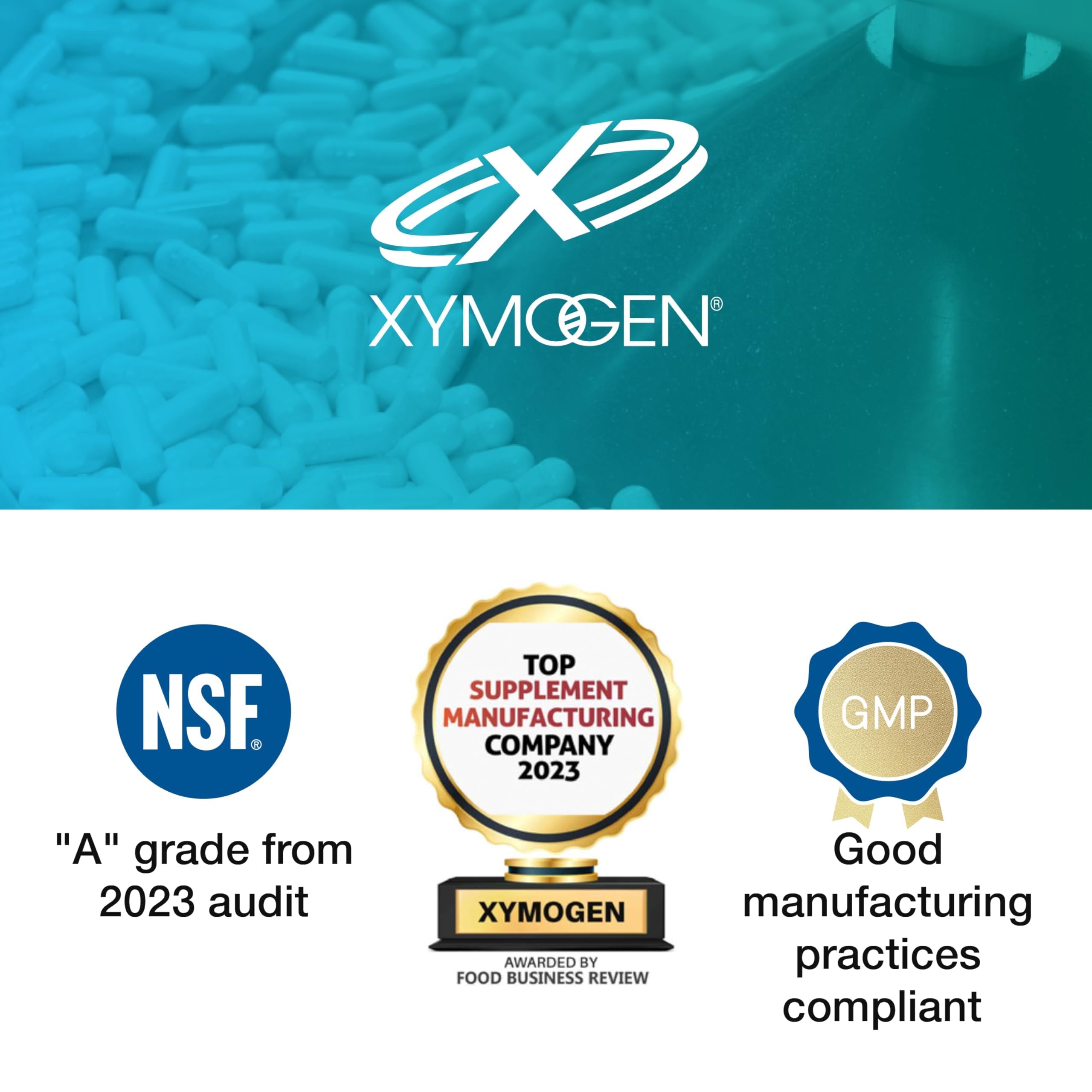 XYMOGEN Cortisolv Cortisol Supplement - Ashwagandha Supplement with L Theanine to Support Healthy Cortisol Levels, Energy, Relaxation and Mental Clarity (60 Capsules) XYMOGEN uk supplements