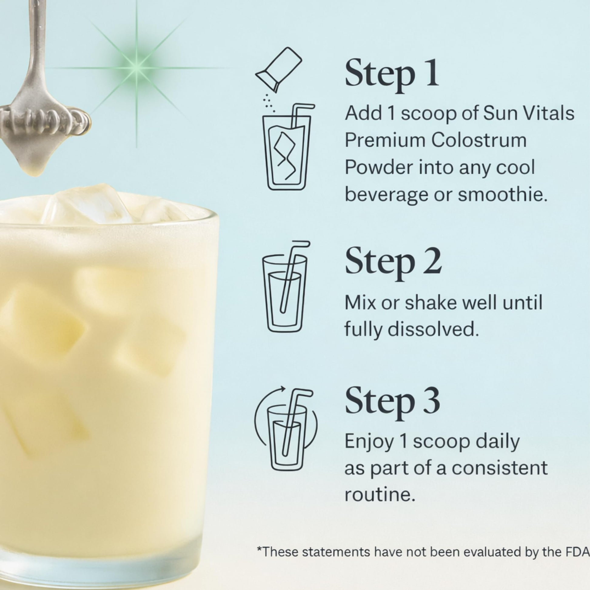 Sun Vitals Bovine Colostrum Powder 2300mg – 575mg IgG Per Serving | 25% IgG Standardized | Gut Health & Immune Support | No Fillers, No Capsules | GMP-Certified, 3rd Party Tested | 30 Servings Sun Vitals uk supplements