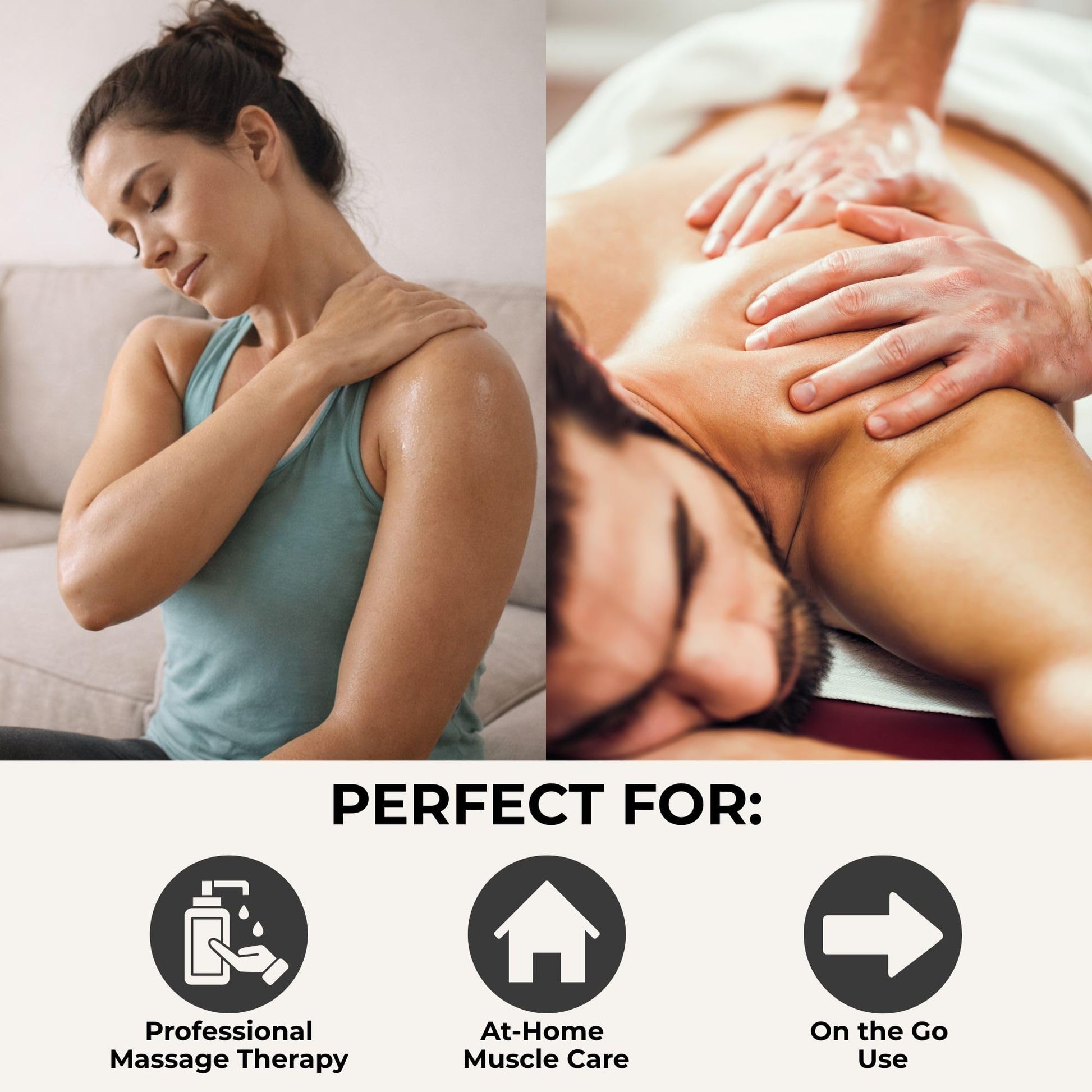 Prossage Heat Warming Relief Massage Oil for Therapuetic Massages, Deep Tissue Massages, and Aromatherapy, Topical Reliever, 8 Ounce Bottle THERABAND uk supplements